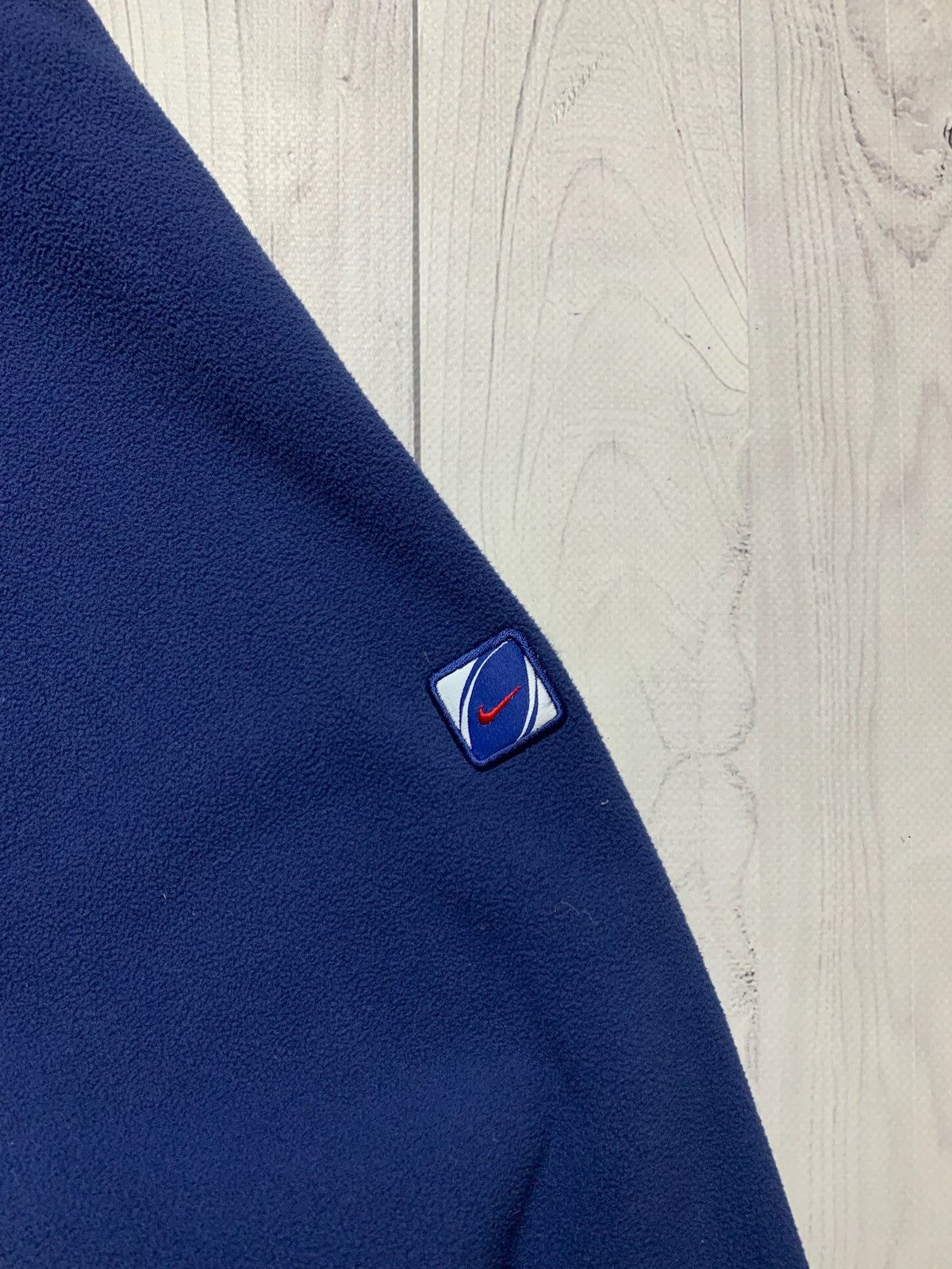 Vintage Vintage Nike France fleece jacket size XXL blue Size US XXL / EU 58 / 5 - 3 Thumbnail