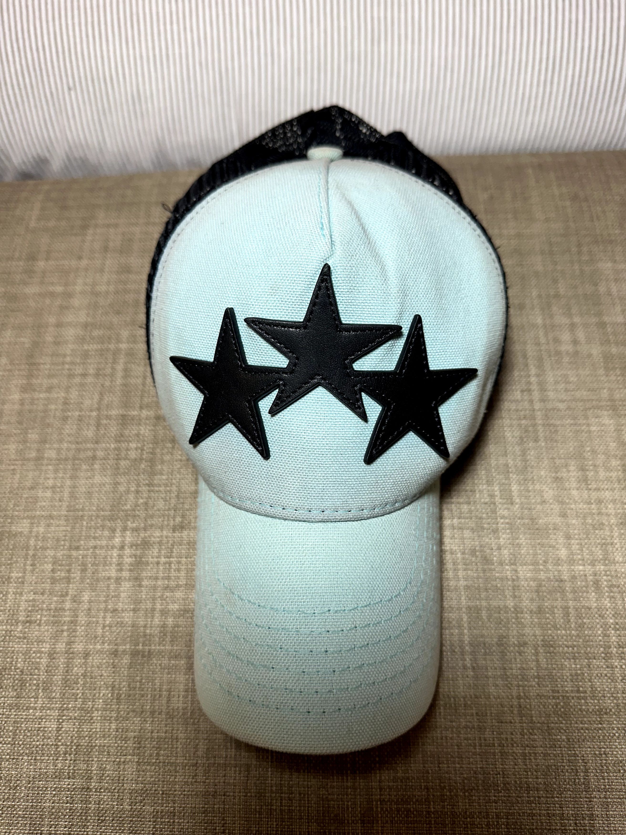 Amiri AMIRI 3 Star Trucker Hat Size ONE SIZE - 1 Thumbnail