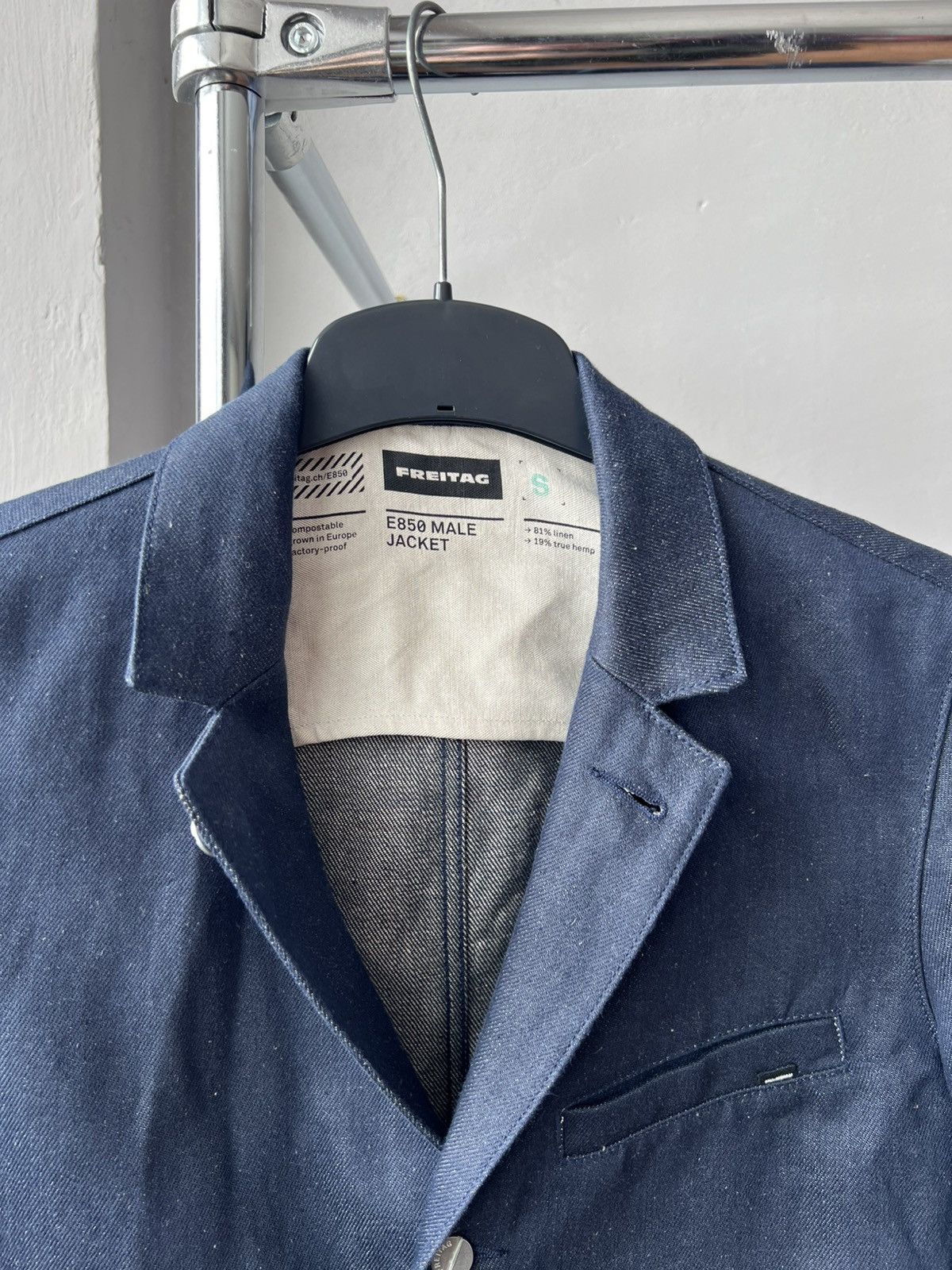 Freitag ICONIC JAPAN FASHION FREITAG F-ABRIC E850 WORKWEAR JACKET S Size US S / EU 44-46 / 1 - 7 Thumbnail