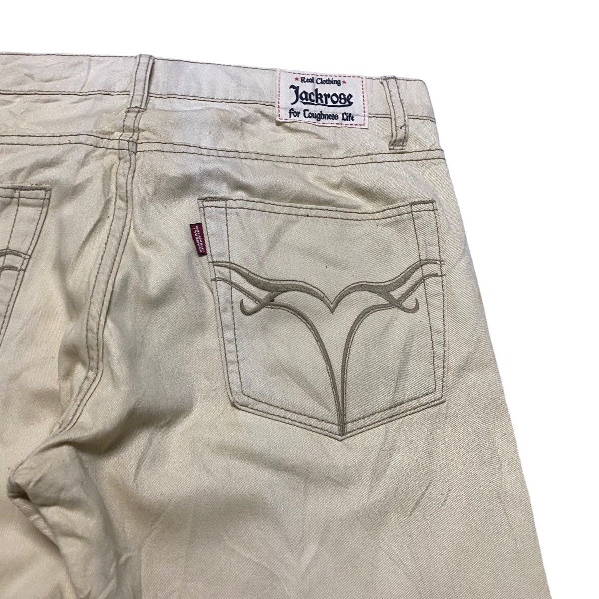 JACKROSE Jackrose Rusty Denim Low Flare Jeans Size US 33 - 12 Thumbnail