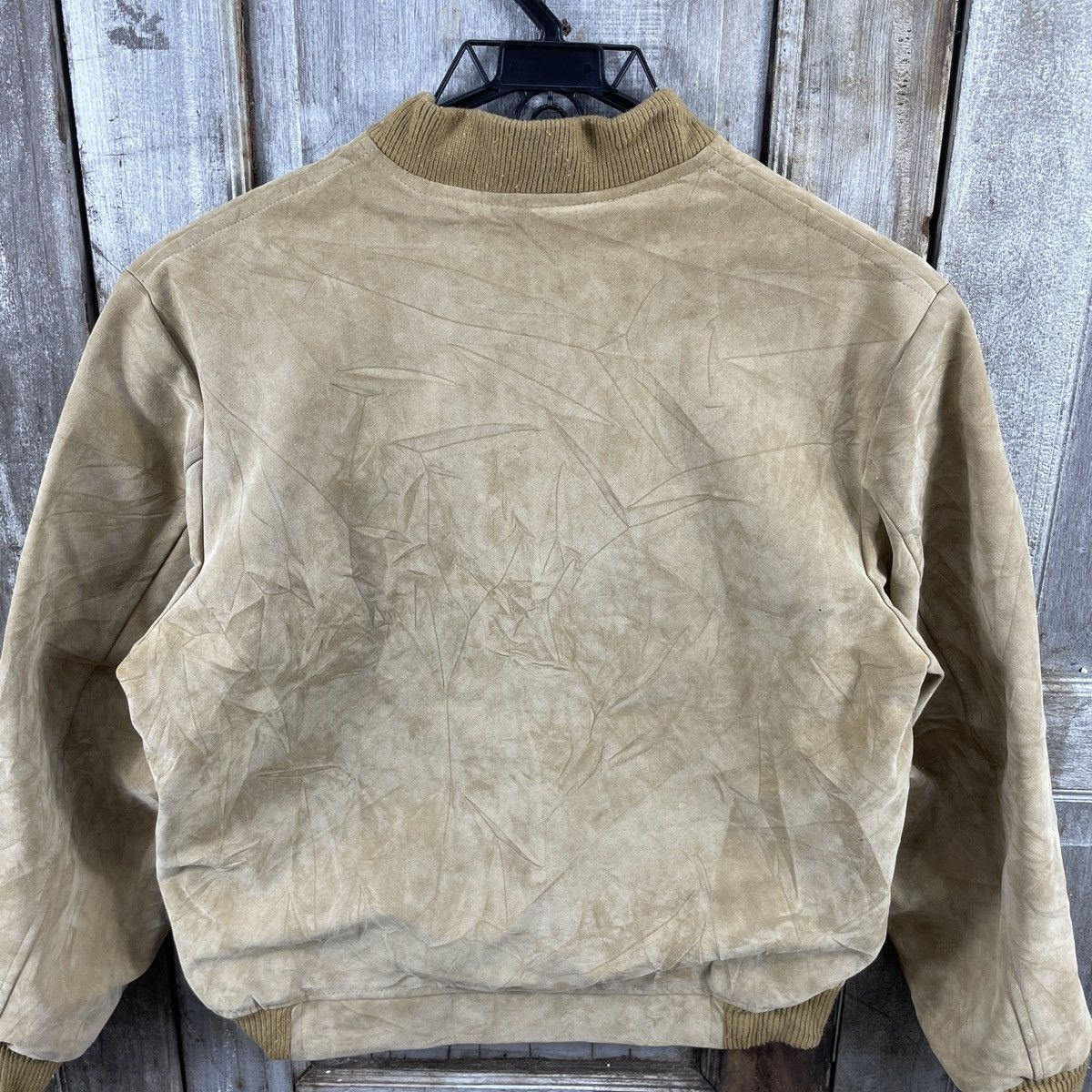 Japanese Brand Vintage Japanese Brand Leather Bomber Jacket Size US M / EU 48-50 / 2 - 9 Thumbnail