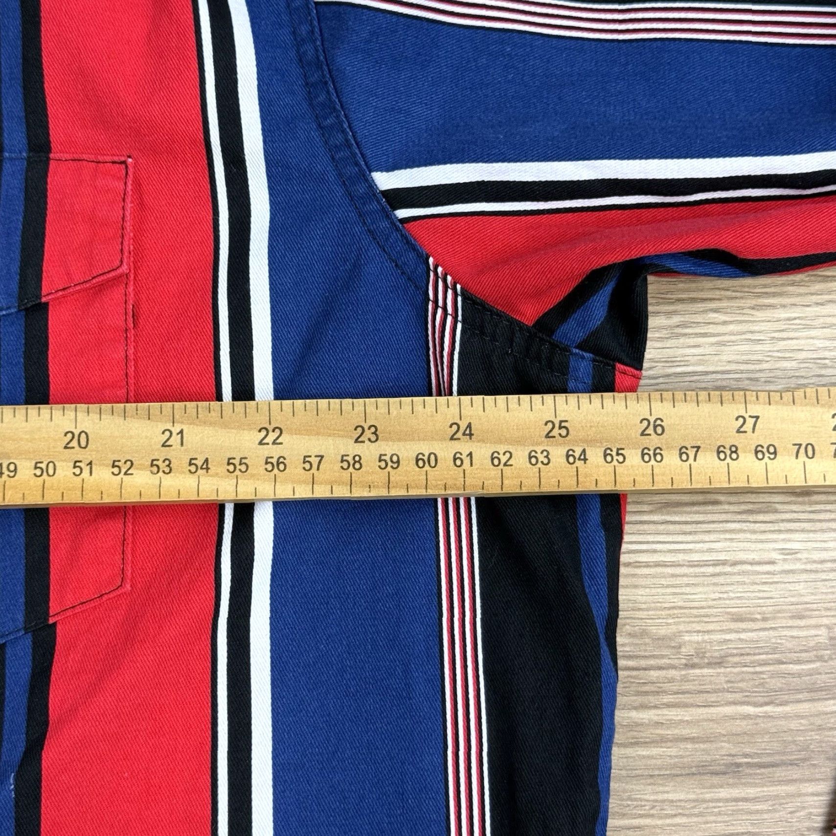 Wrangler VINTAGE Wrangler Brushpopper XL Pearl Snap Blue Red Pearl Snap Western Cowboy Shirt Mens XL Blue Pearl Snap Western Cowboy Shirt Size US XL / EU 56 / 4 - 6 Thumbnail