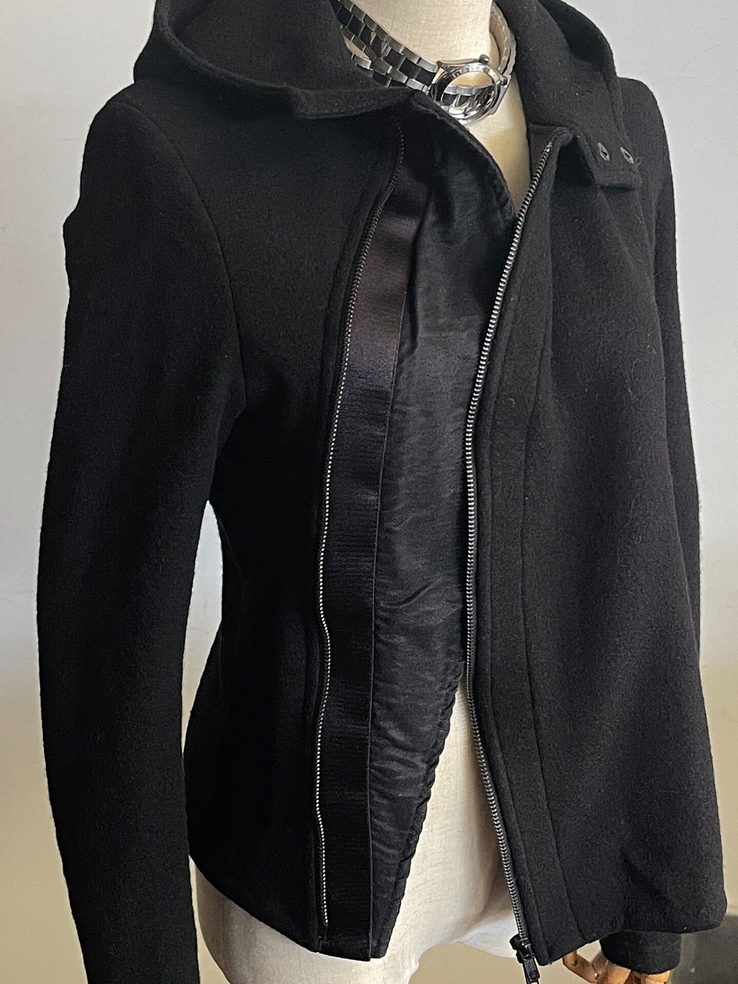 Ann Demeulemeester Ann Demeulemeester Paneled Attached Zipper