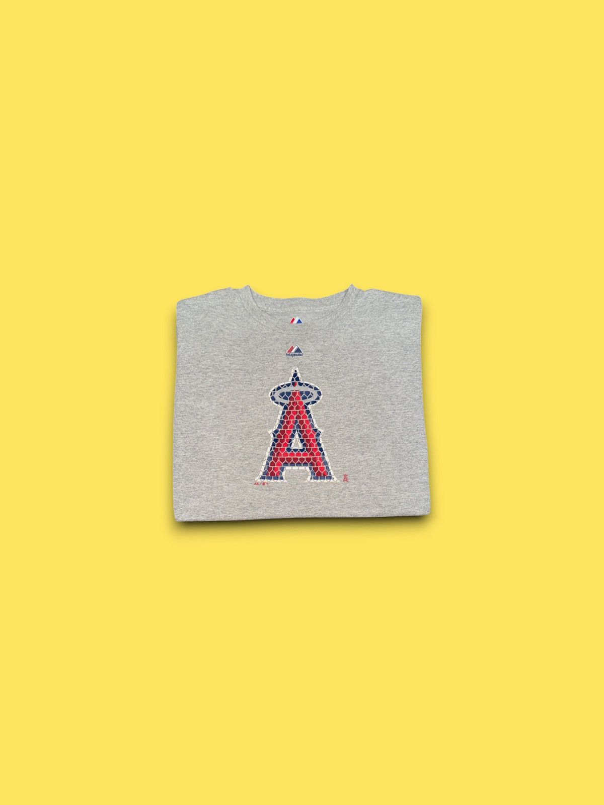 Majestic Vintage LA Angels MLB Majestic t-shirt grey men’s large Size US L / EU 52-54 / 3 - 1 Thumbnail