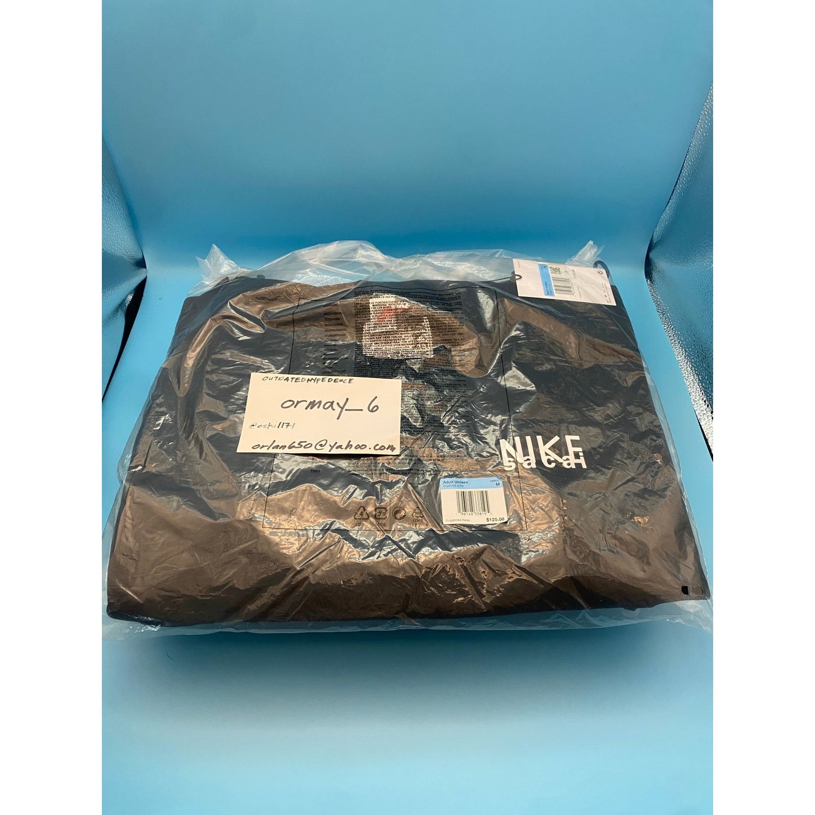 Nike × Sacai Nike Sacai SG Top S/S black m medium Size US M / EU 48-50 / 2 - 9 Thumbnail