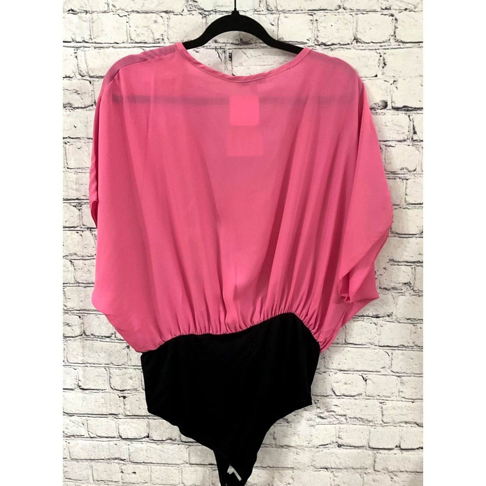 Vintage WHITE BIRCH WOMENS BLOUSE XL PINK LONG SLEEVE NWT Size XL / US 12-14 / IT 48-50 - 3 Thumbnail
