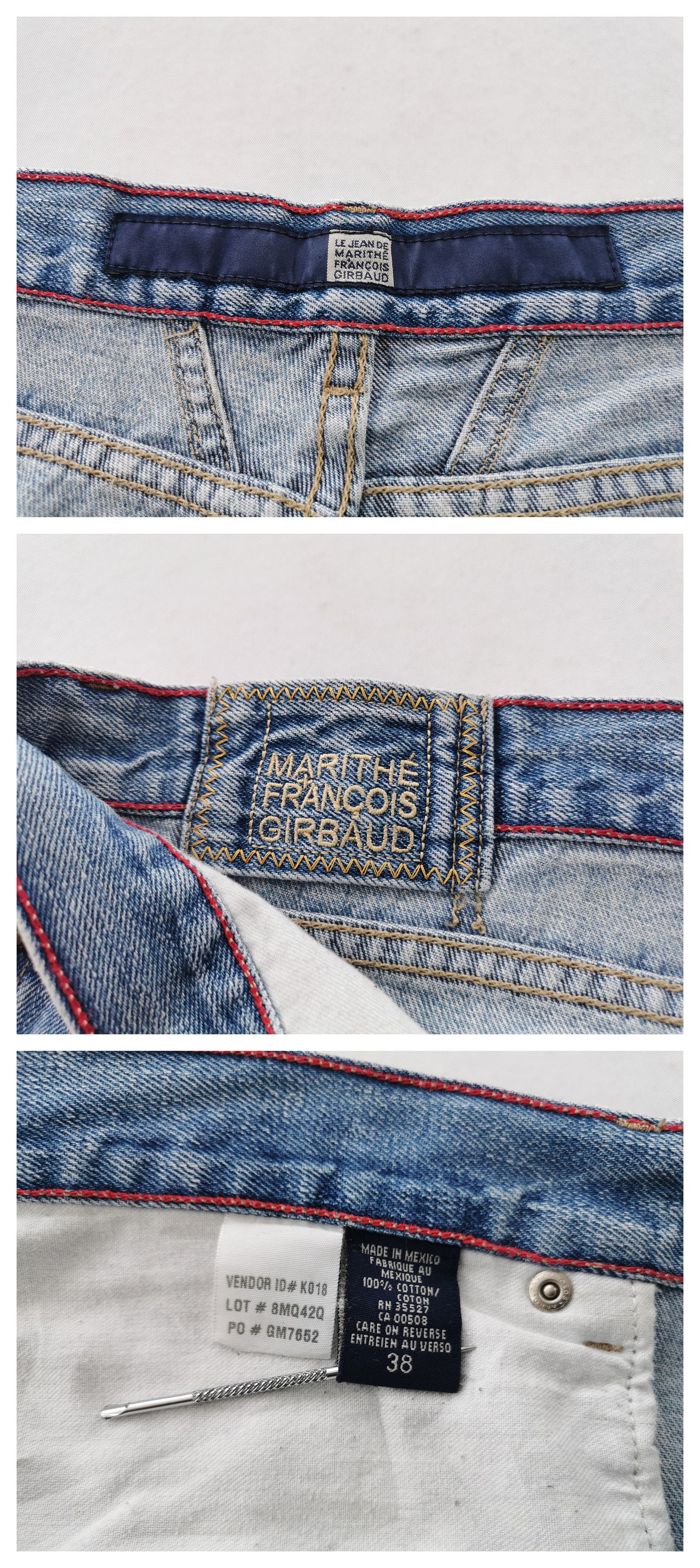 Marithe + Francois Girbaud Distressed Vintage 90's Marithe Francois Girbaud Denim Size US 40 / EU 56 - 8 Thumbnail