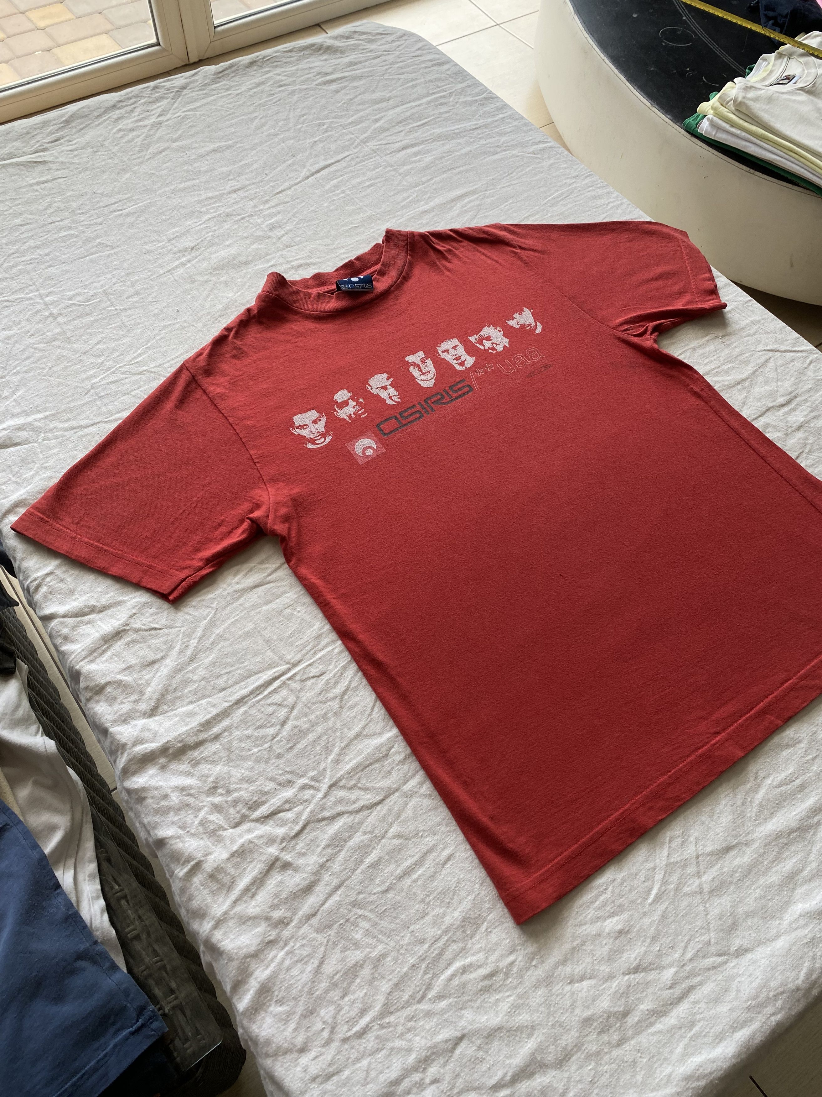 Osiris Osiris Vintage 90s Uaa Skateboarding Red Tee Size US XS / EU 42 / 0 - 15 Thumbnail