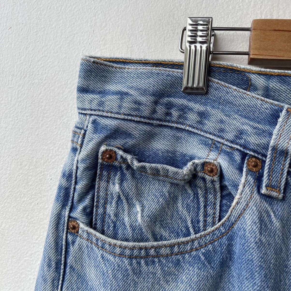 Levi's Vintage 90s Levi's 501XX USA - Thrashed Grunge Look Denim Size US 33 - 7 Thumbnail