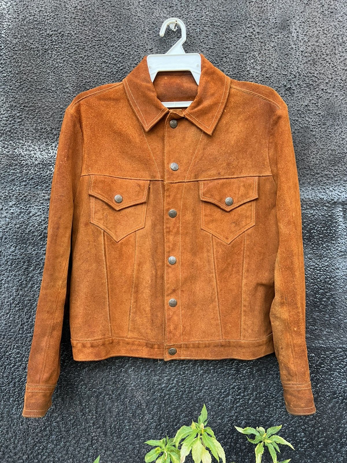 Other Vintage Lether Jacket B.S.H Button Size US S / EU 44-46 / 1 - 1 Thumbnail