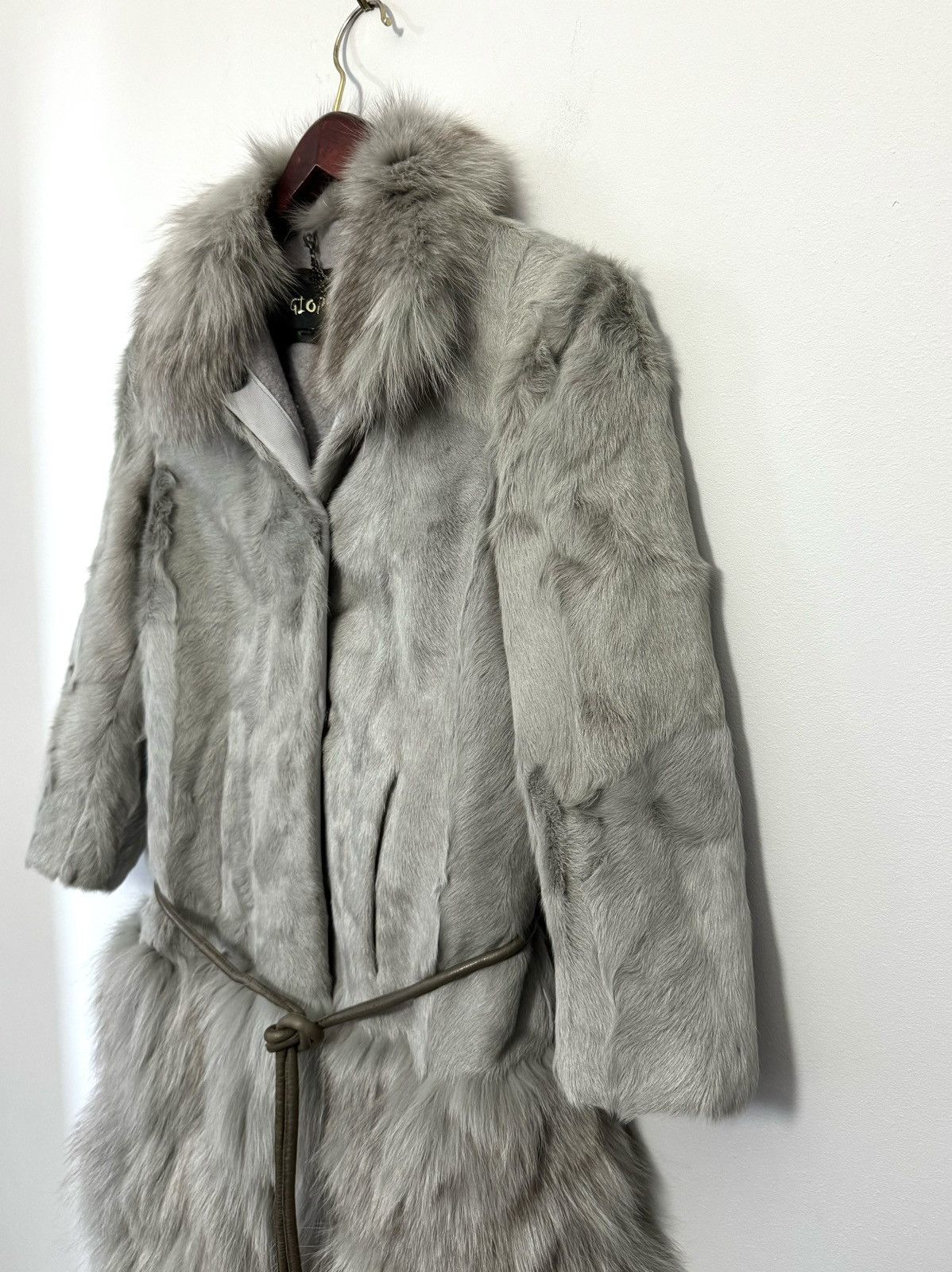 Giorgio Brato Giorgio Brato Goat / Fox Fur Coat Jacket Women’s Size M / US 6-8 / IT 42-44 - 5 Thumbnail