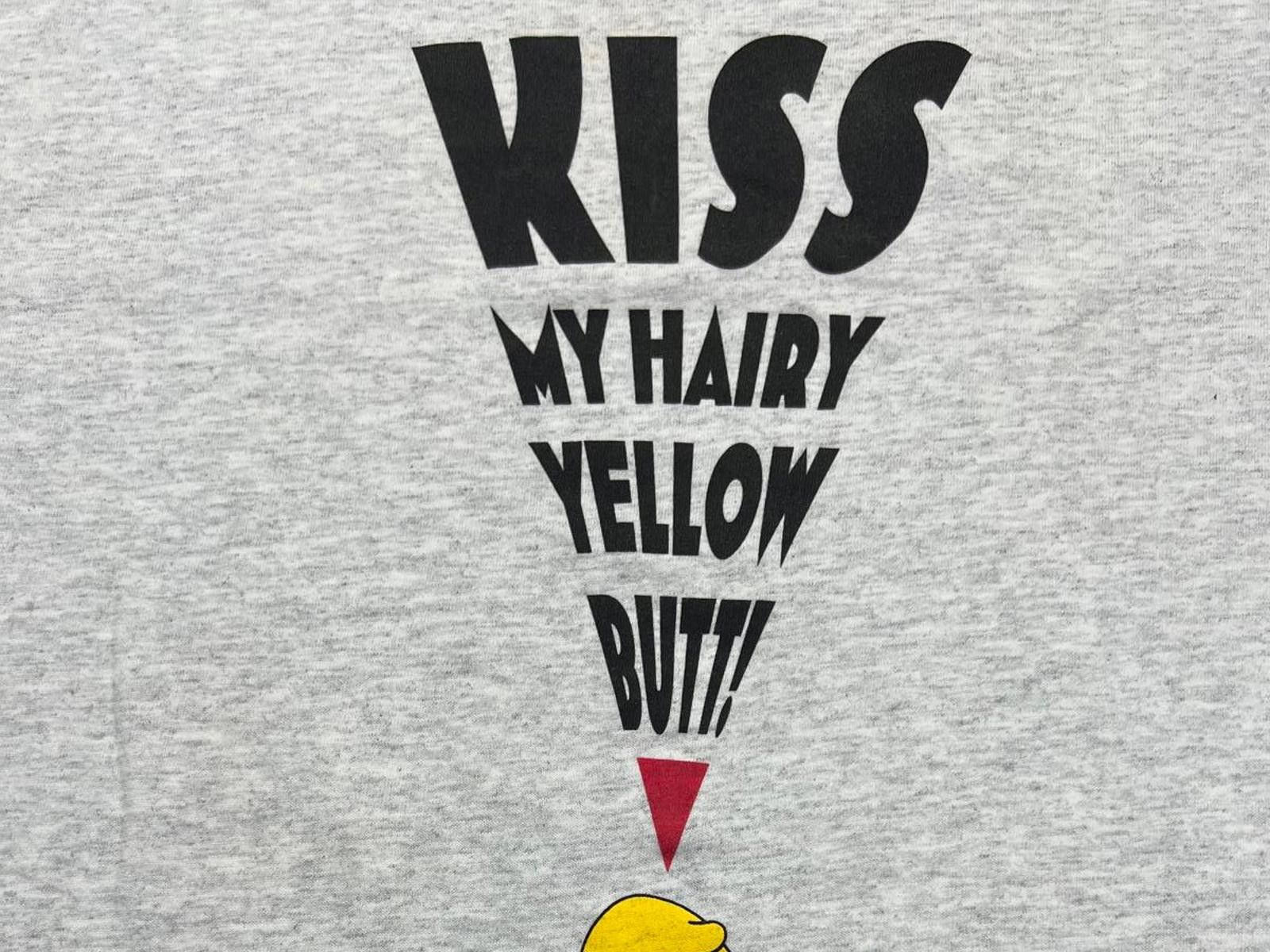 Other The Simpsons Graphic T-Shirt - Kiss My Hairy Yellow Butt Size US L / EU 52-54 / 3 - 2 Thumbnail