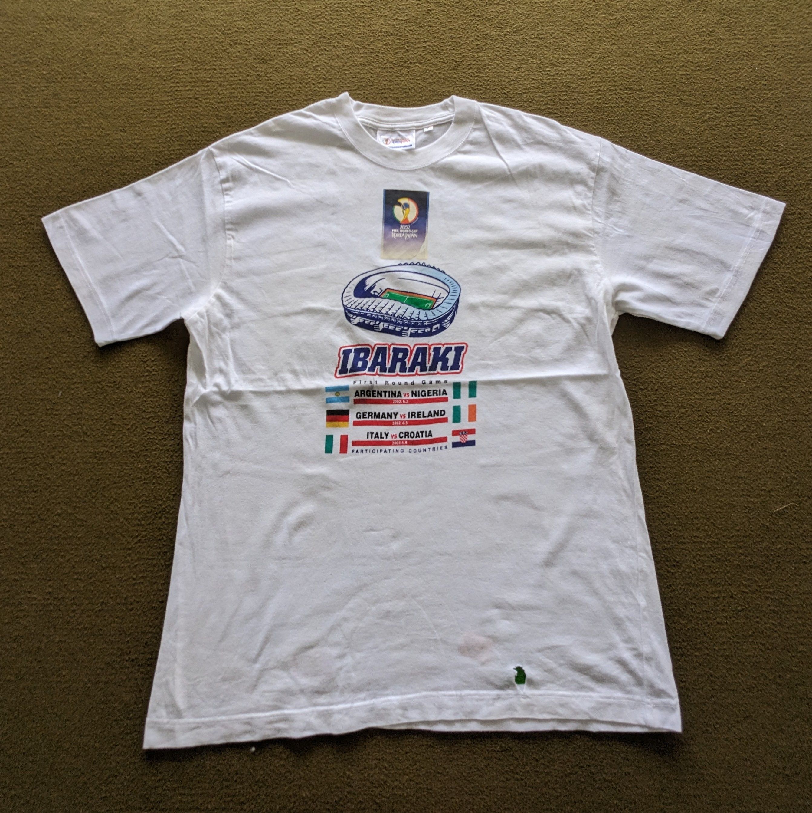 Vintage Vintage 2002 FIFA World Cup Korea Japan T-shirt Size US L / EU 52-54 / 3 - 1 Thumbnail