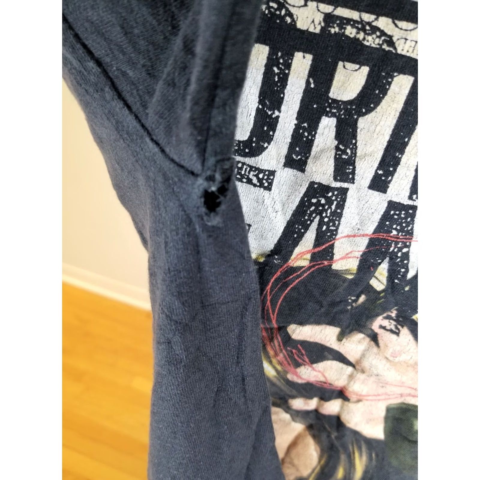 Hanes VINTAGE Y2K NORMA JEAN METALCORE REDEEMER SCREAMING GIRL BLACK T-SHIRT SZ S Mens Size US S / EU 44-46 / 1 - 5 Thumbnail