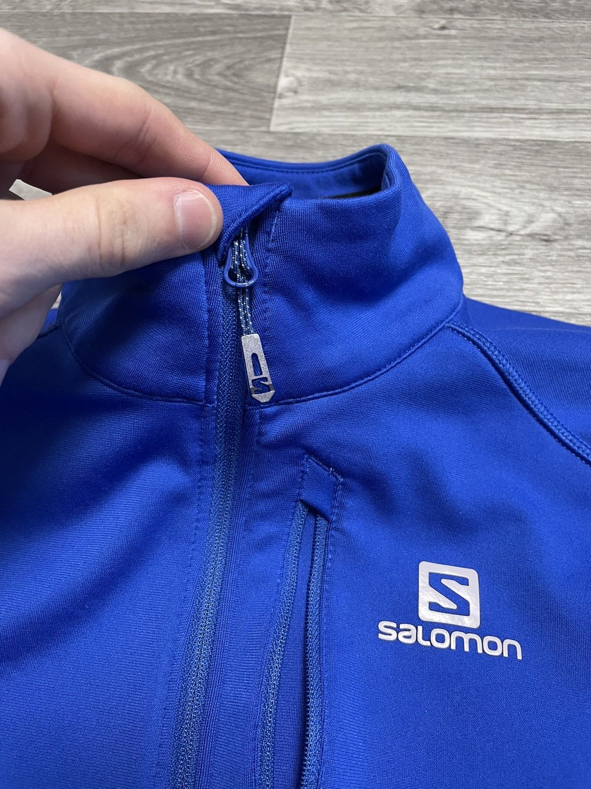 Salomon Salomon AdvancedSkin Warm Softshell Full Zip Jacket Size US S / EU 44-46 / 1 - 8 Thumbnail