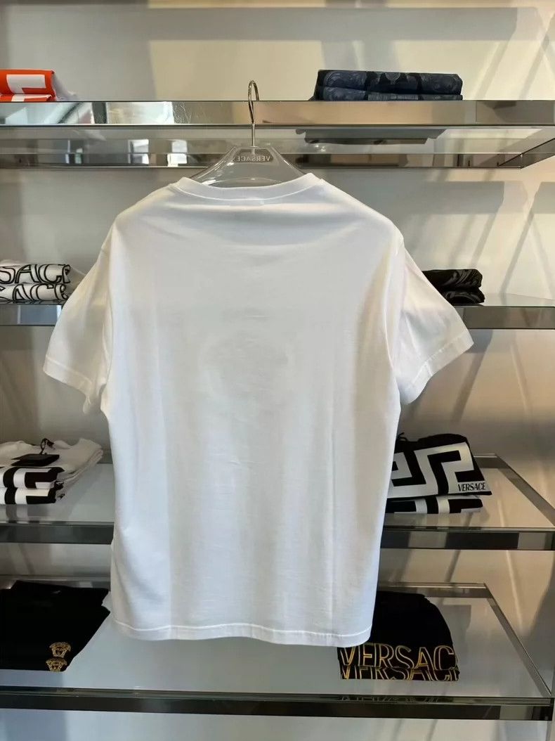 Versace Versace Men's Medusa logo hot diamond short sleeves Size US S / EU 44-46 / 1 - 3 Thumbnail