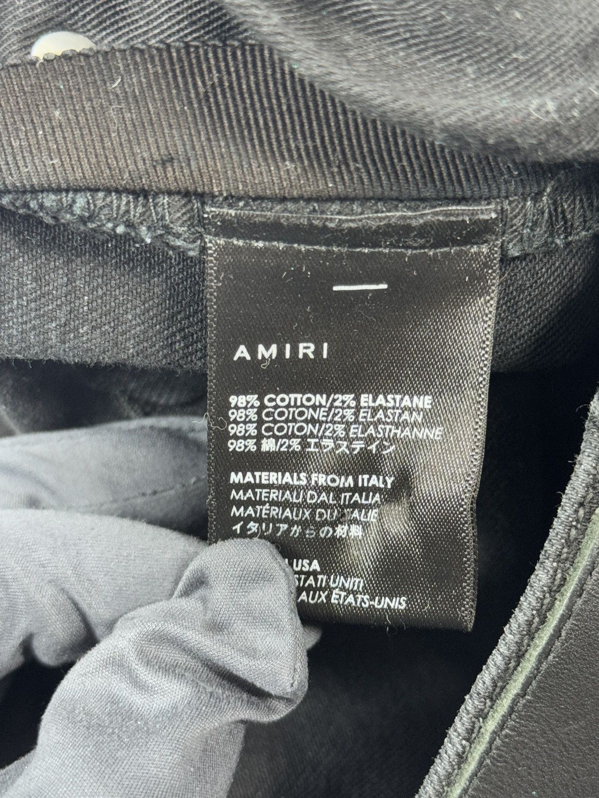 Amiri DISTRESSED DENIM JEANS Size US 32 / EU 48 - 7 Thumbnail