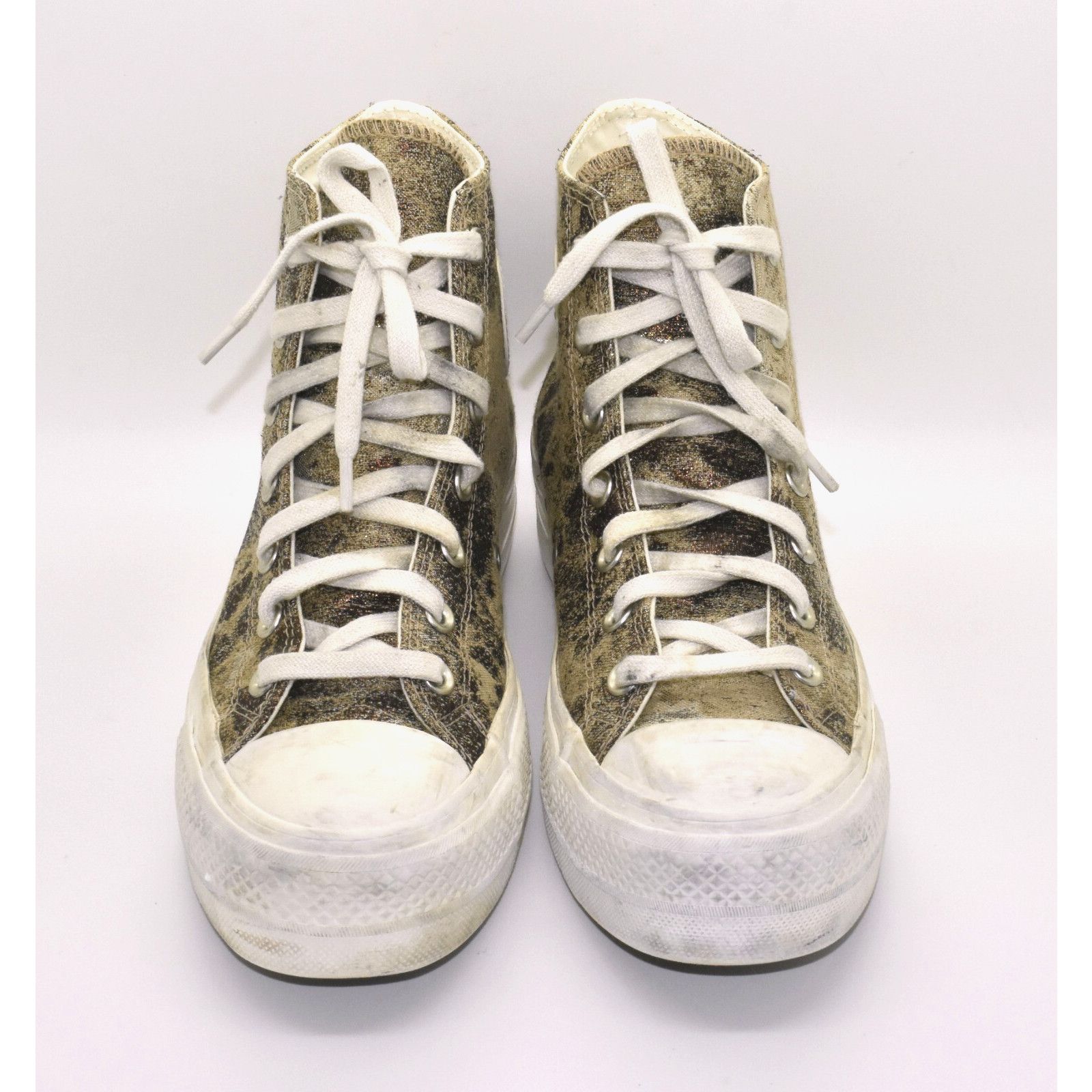Converse CONVERSE CHUCK TAYLOR Bronze Stas Lift HiTop Sneakers Sz 8.5 Size US 8.5 / IT 38.5 - 3 Thumbnail