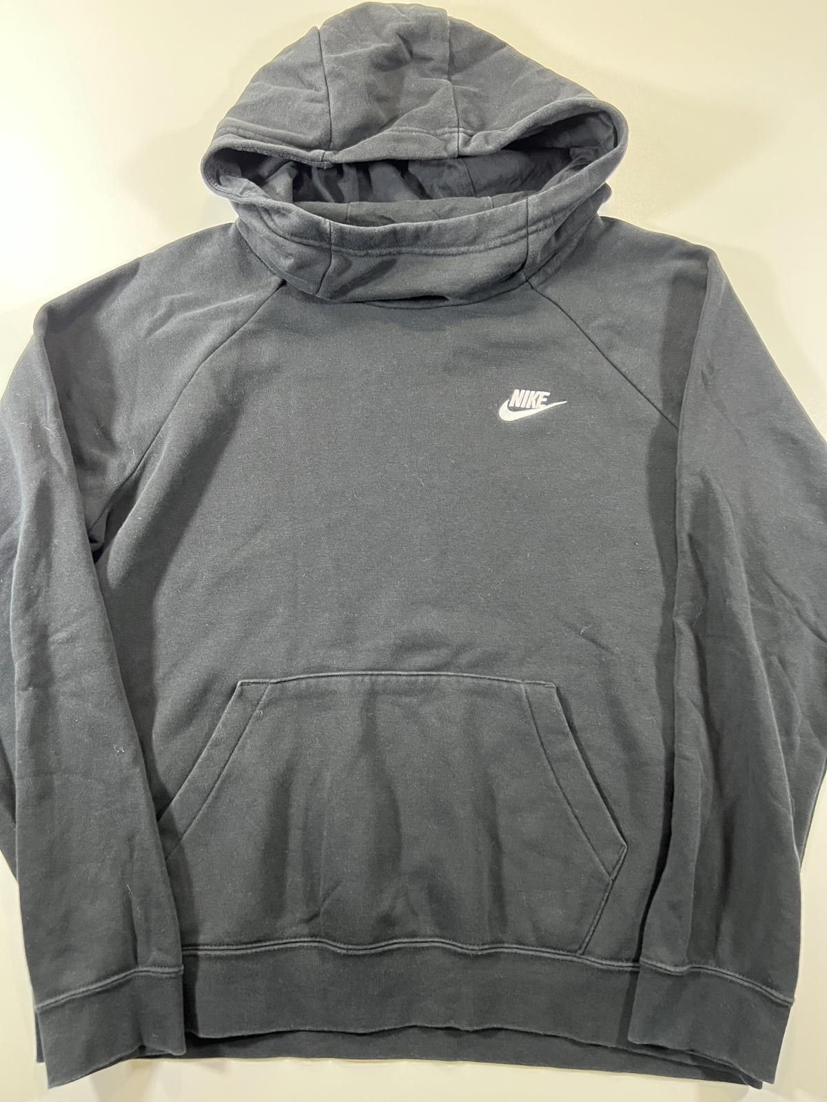 Nike Nike Black and Grey Pullover Hoodie Sweatshirt Size US M / EU 48-50 / 2 - 2 Thumbnail