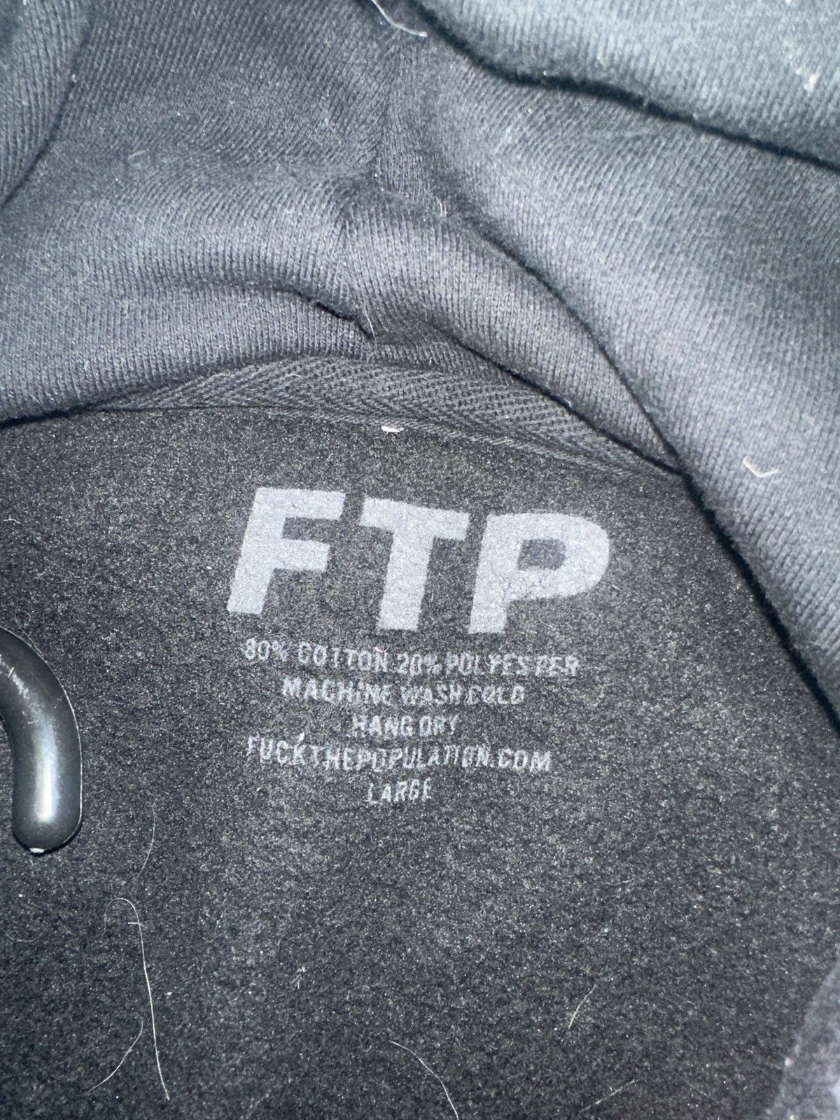 Fuck The Population Ftp arch logo hoodie Size US L / EU 52-54 / 3 - 3 Thumbnail
