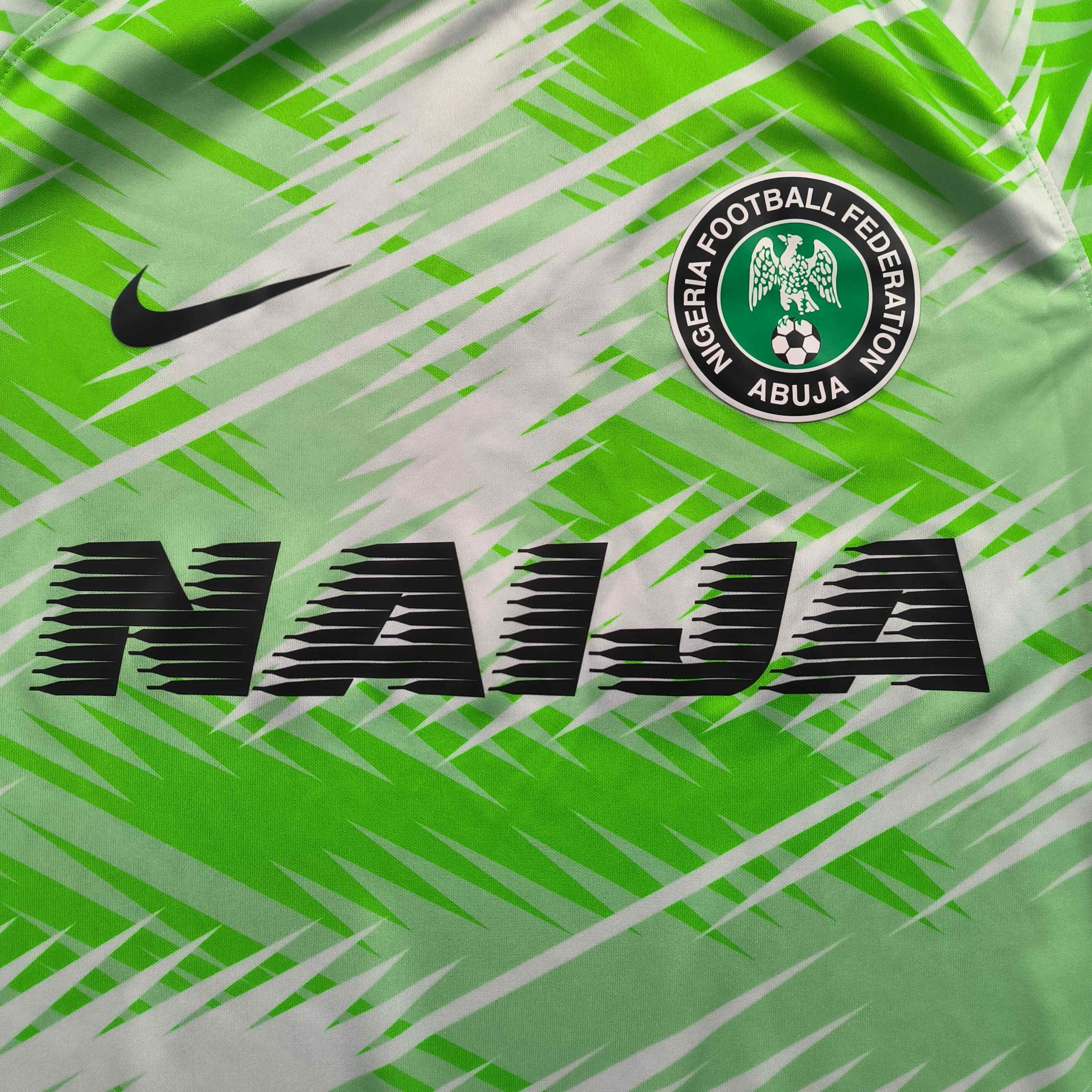 Nike Nigeria 2019-20 Nike training football jersey shirt size M Size US M / EU 48-50 / 2 - 3 Thumbnail