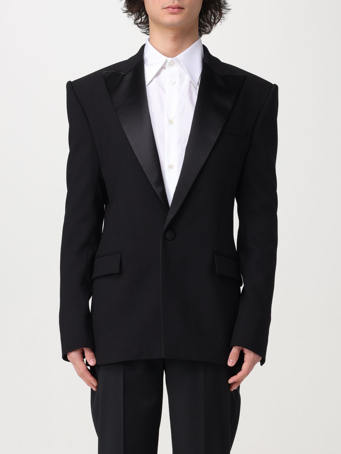 image of Balmain Blazer Men Black (Size XL)