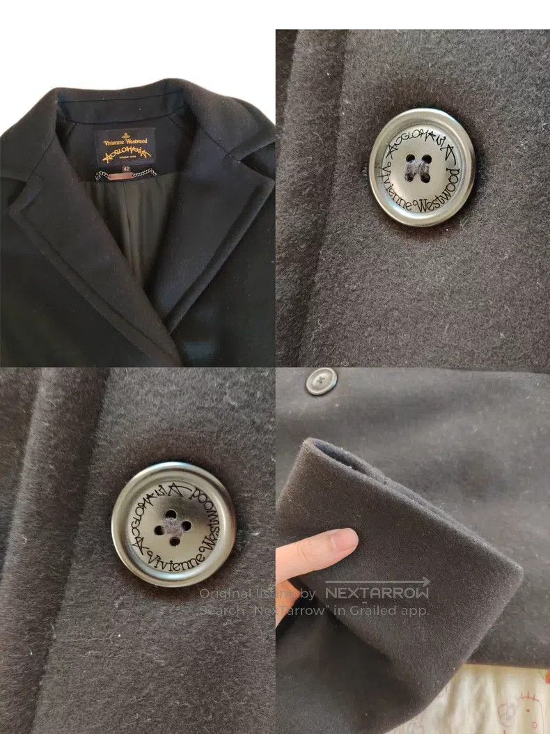 Vivienne Westwood Vivienne Westwood Wool Coat Size M / US 6-8 / IT 42-44 - 4 Thumbnail
