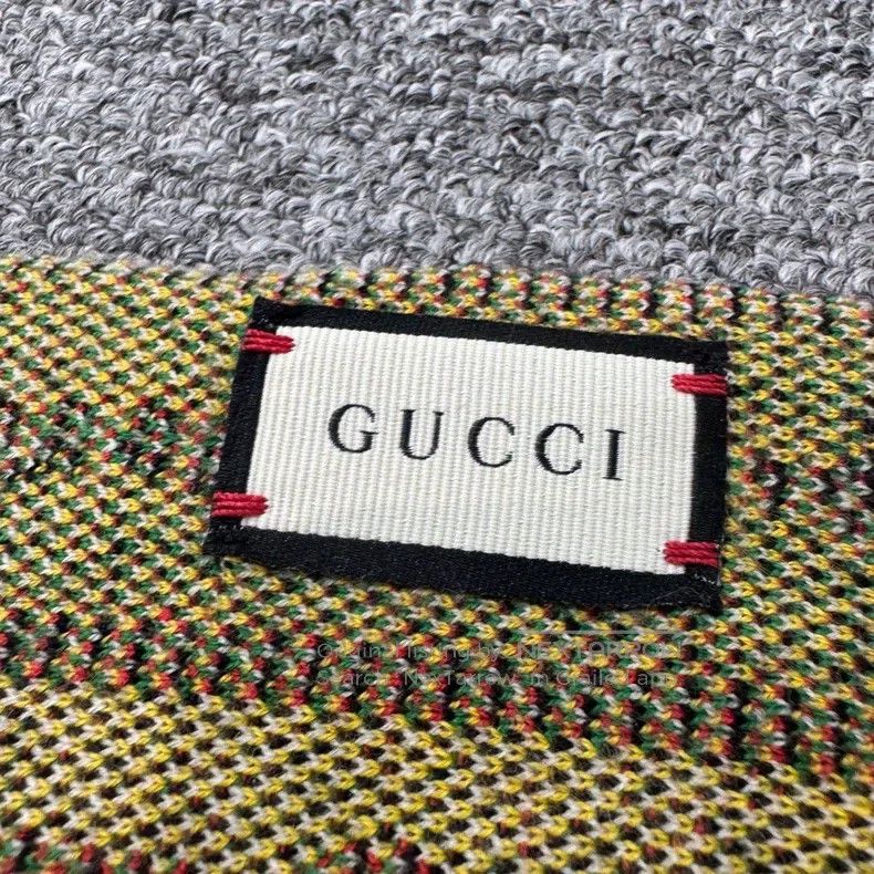 Gucci Gucci Buckle pattern scarf Size ONE SIZE - 4 Thumbnail