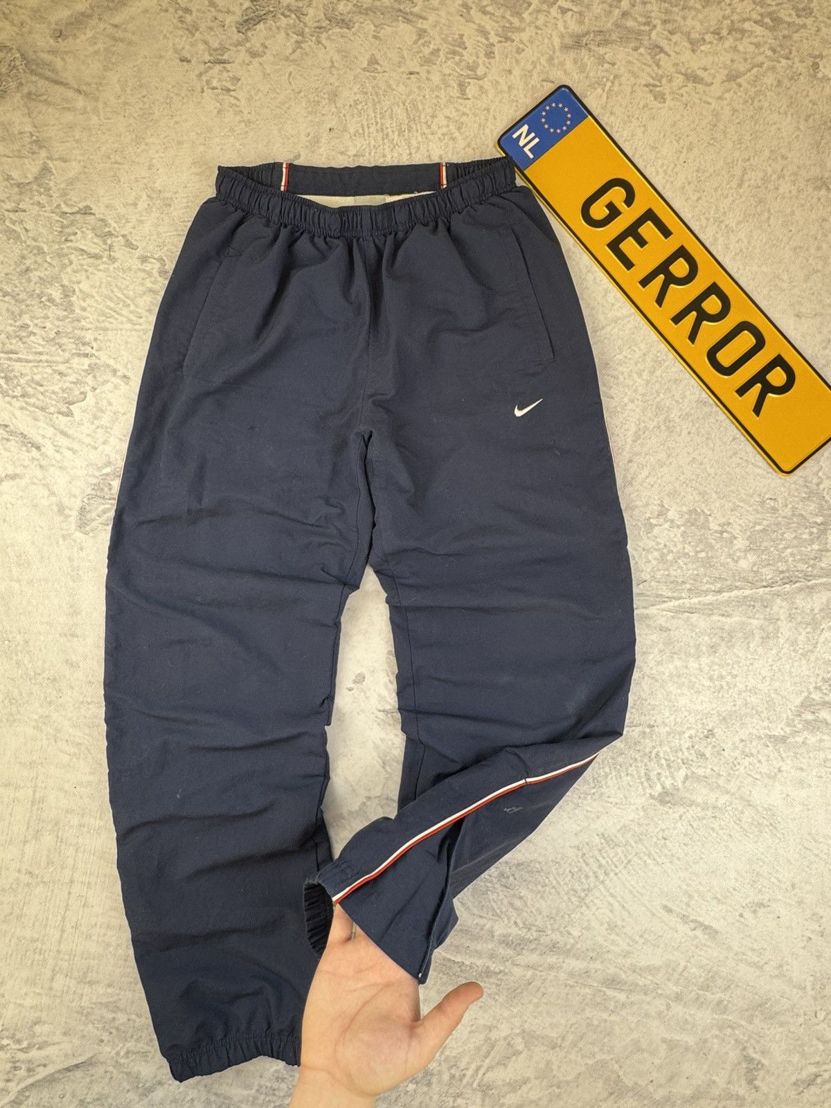 Nike × Vintage NIKE VINTAGE BASIC LOGO OVERSIZE BAGGY PANTS Size US 32 / EU 48 - 3 Thumbnail
