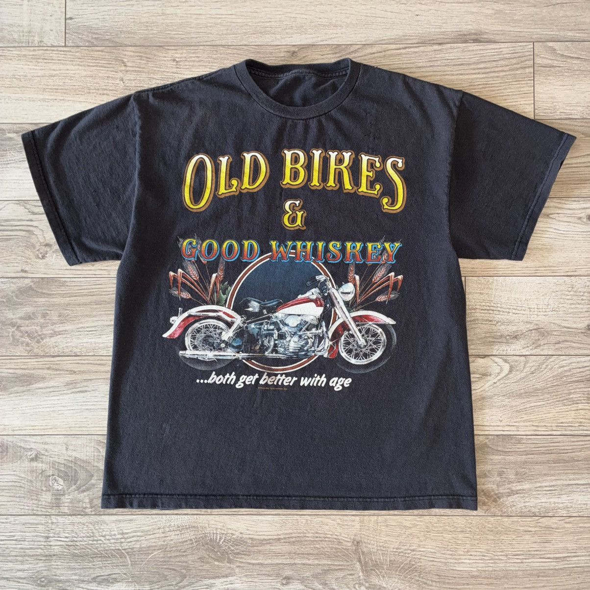 90s bikers and good whiskey both get better with age shirt