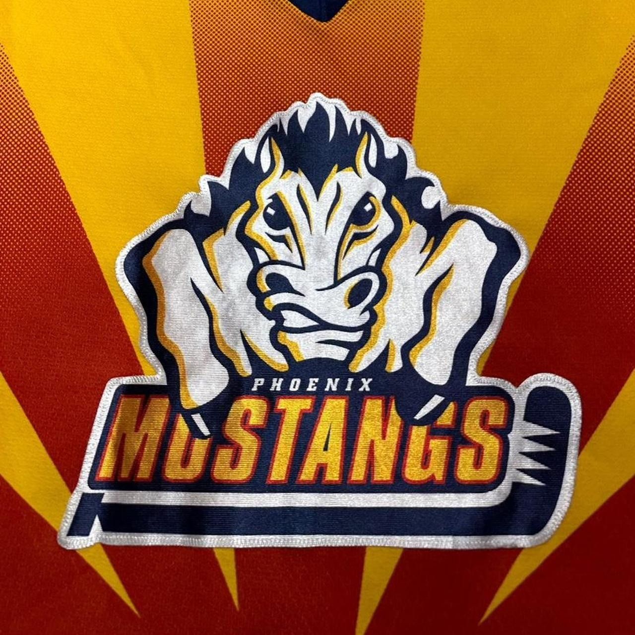 Ccm × NHL × Vintage Vintage Phoenix Mustangs Arizona Flag Hockey Jersey Size US XL / EU 56 / 4 - 4 Thumbnail