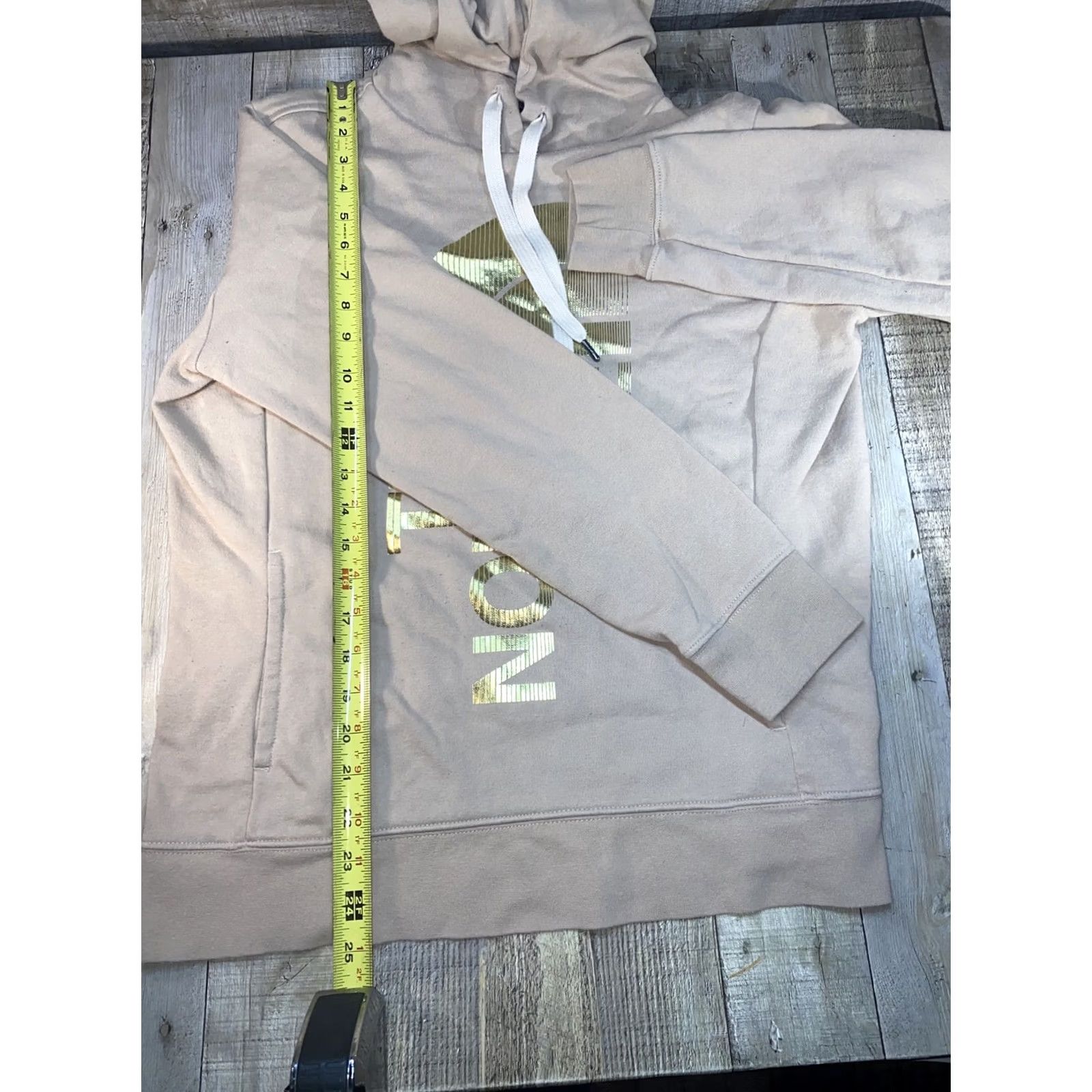 The North Face The North Face Pullover Hoodie Sweatshirt L Women Pink Pockets Activewear Large Tan Gold Blue Turquoise Pink Size L / US 10 / IT 46 - 5 Thumbnail