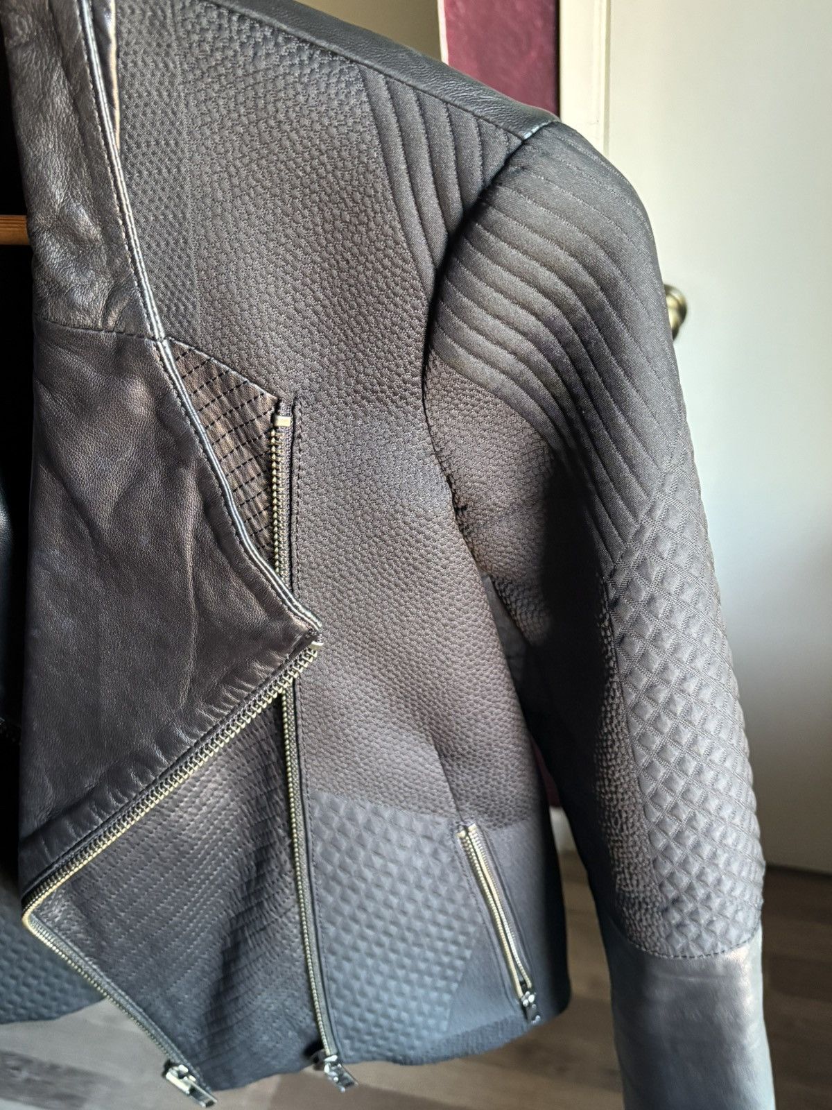 Helmut Lang Helmut Lang Women’s Leather Jacket Size XS / US 0-2 / IT 36-38 - 10 Thumbnail