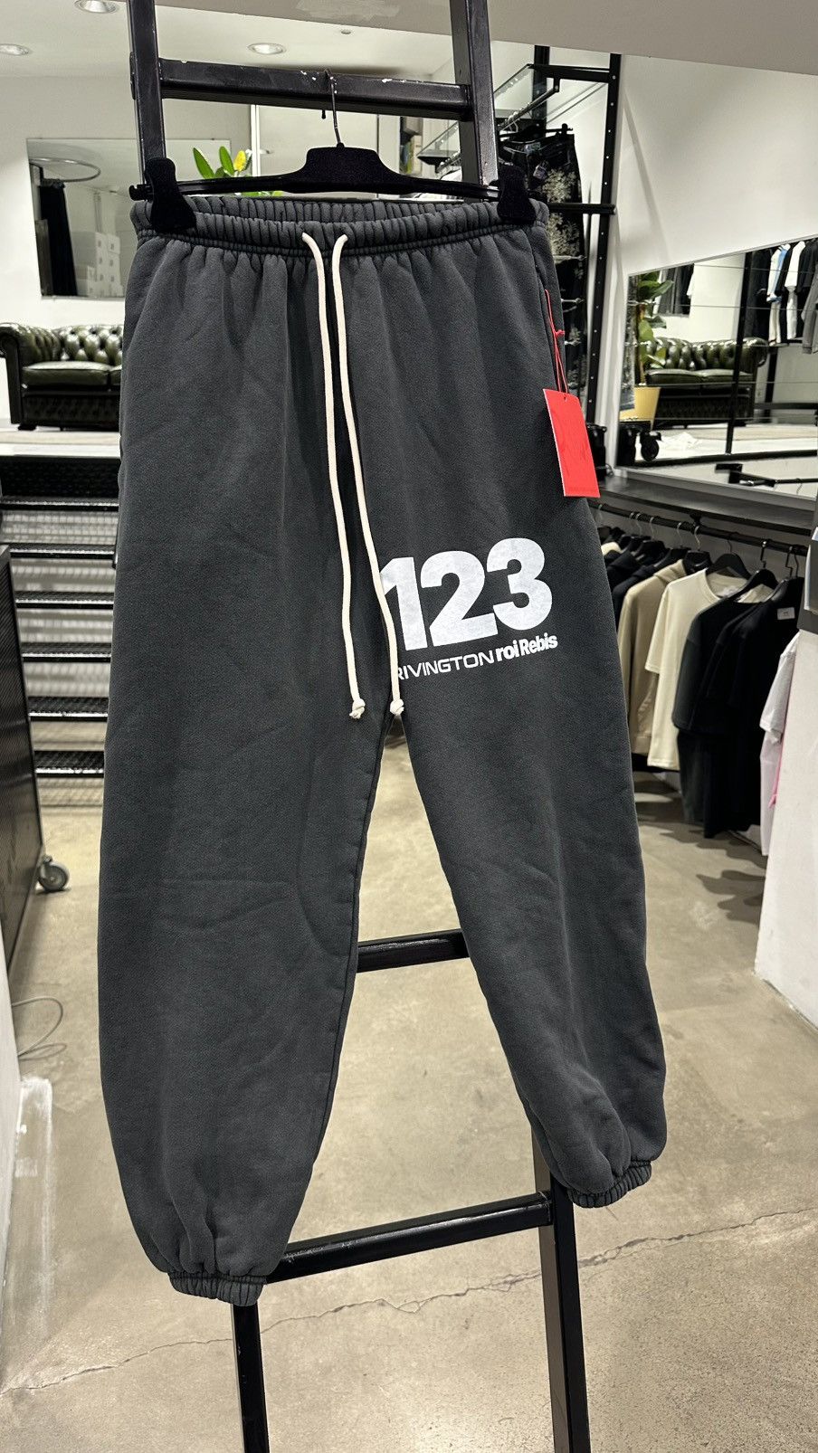 RIVINGTON ROI REBIS - Metanoia Uso Sweat Jet Black