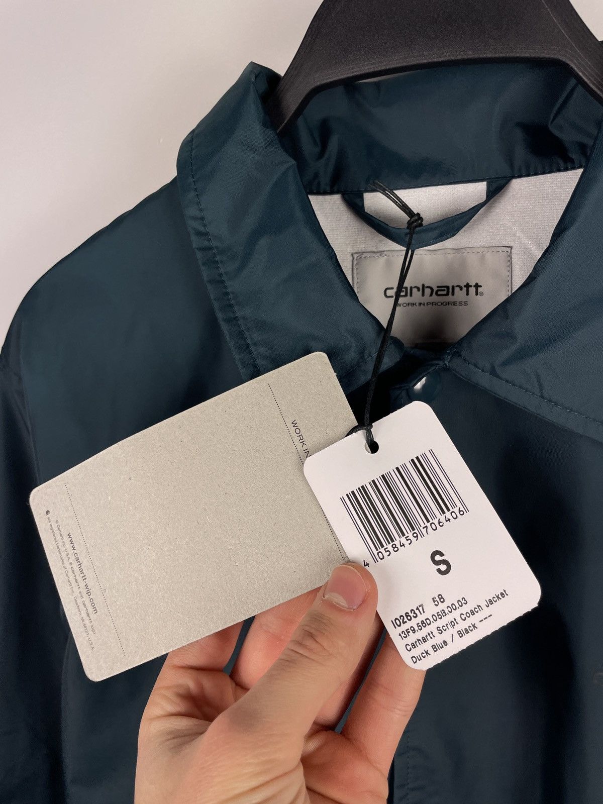 Carhartt NWOT!!! Carhartt WIP Script Coach Jacket Size US S / EU 44-46 / 1 - 10 Thumbnail