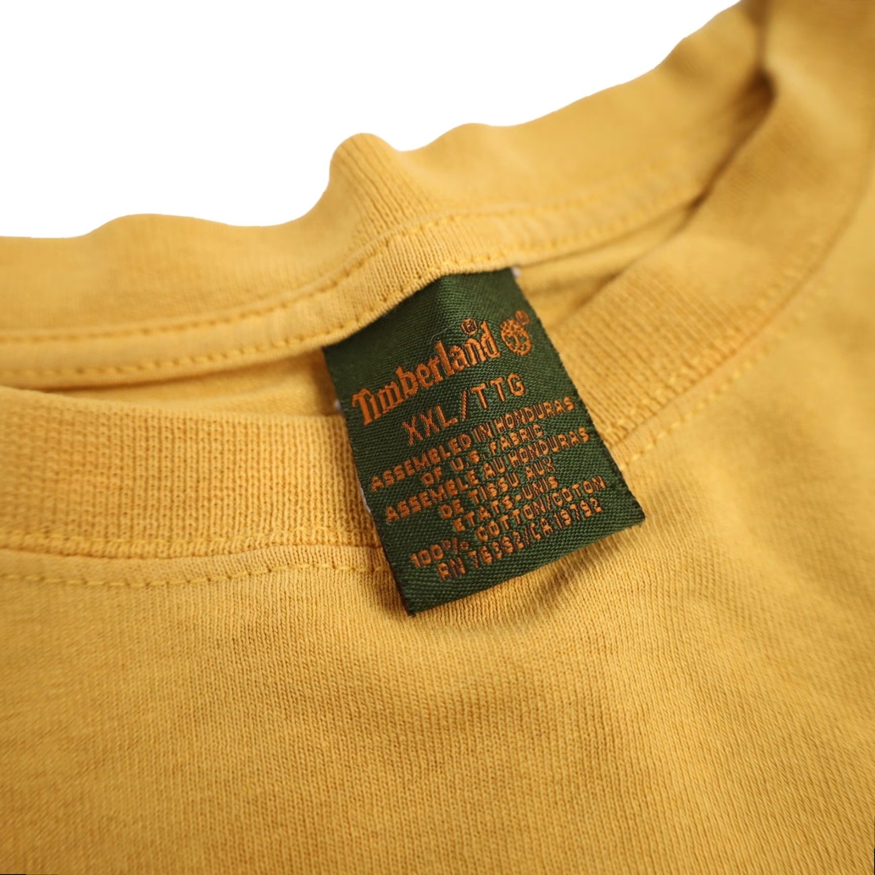 Timberland VINTAGE Timberland Mens XXL Original Classic Logo Graphic T Shirt Yellow 90s Mens Size US XXL / EU 58 / 5 - 6 Thumbnail