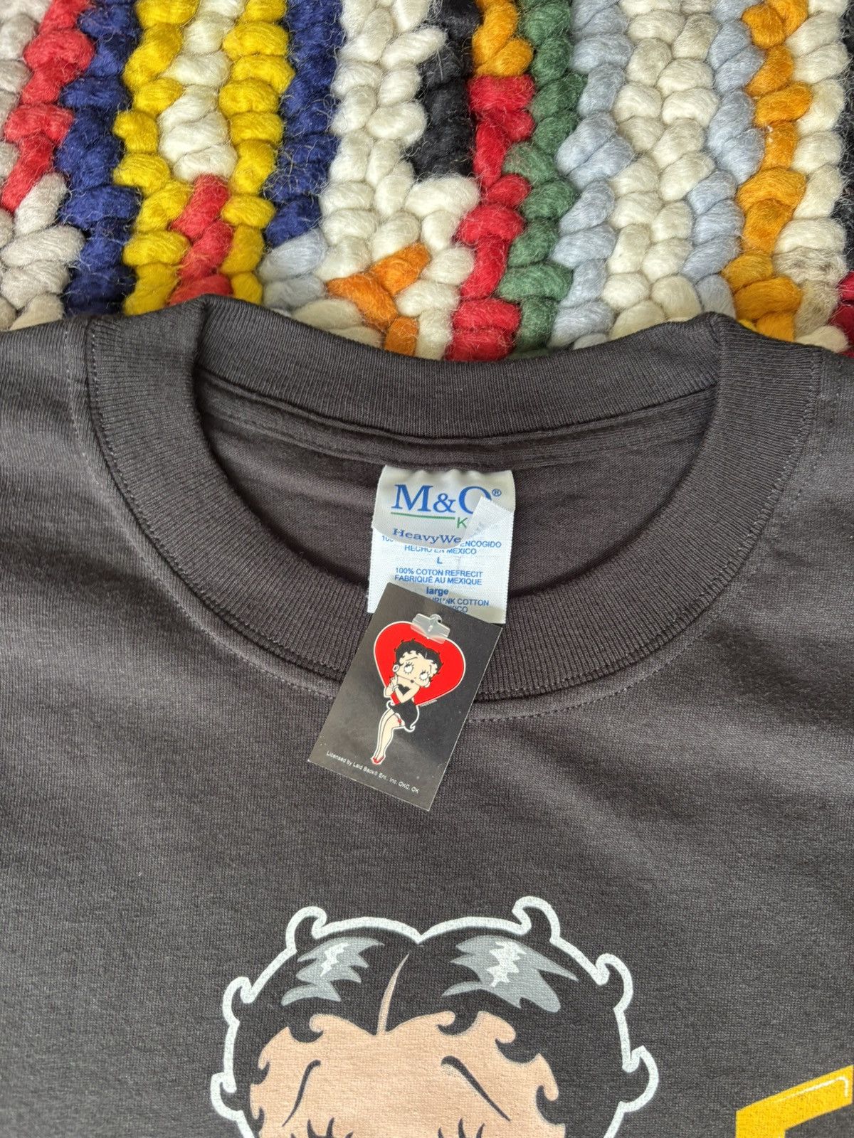 Cartoon Network Vintage Betty Boop Deadstock Tee Shirt Size US L / EU 52-54 / 3 - 5 Thumbnail