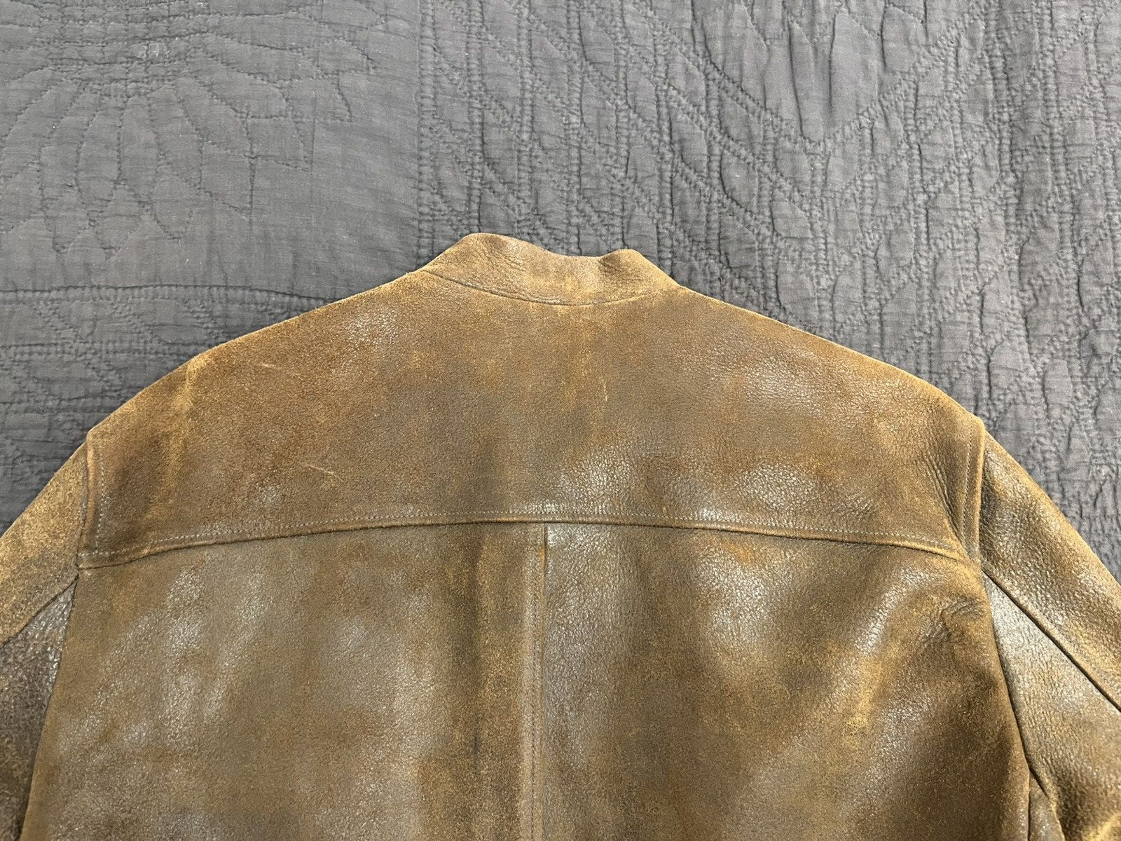 Carpe Diem Destroyed Horse Leather Jacket Size US L / EU 52-54 / 3 - 7 Thumbnail