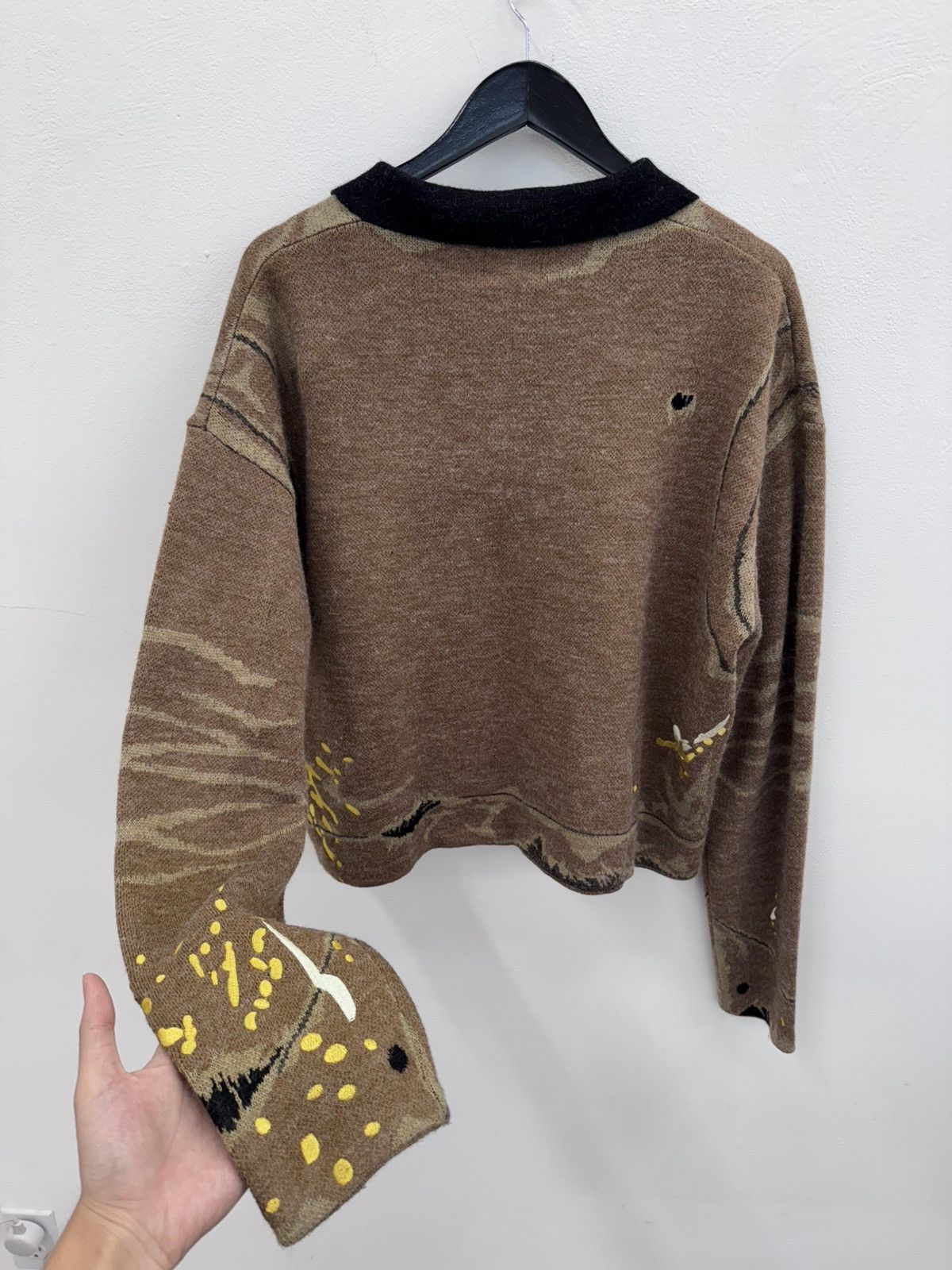 House of Errors House of Errors Knitted Work Jacket Size US M / EU 48-50 / 2 - 2 Thumbnail