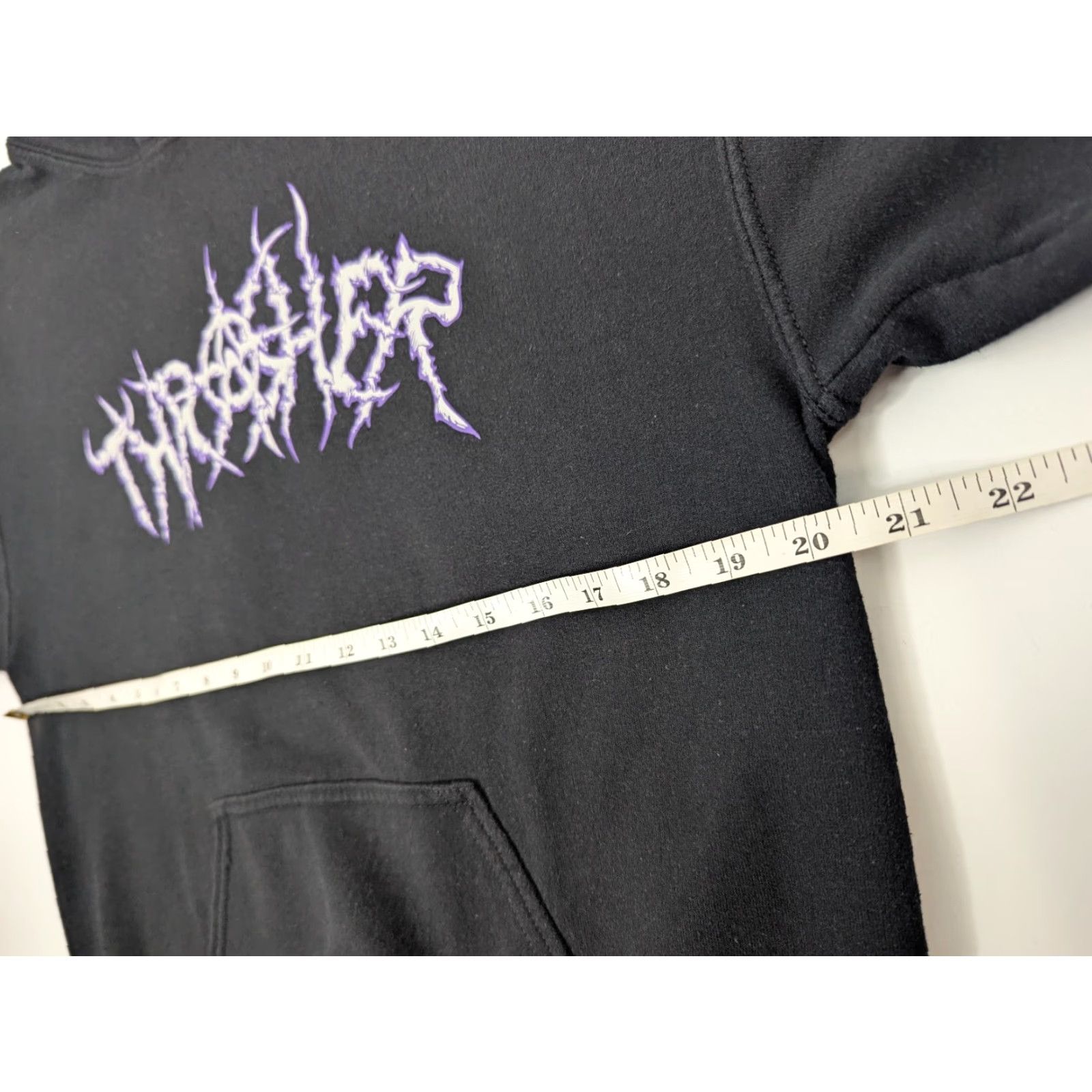 Thrasher Thrasher Magazine Thorns Logo Pullover Hoodie Black Size Medium Men Shirt? Size US M / EU 48-50 / 2 - 6 Thumbnail