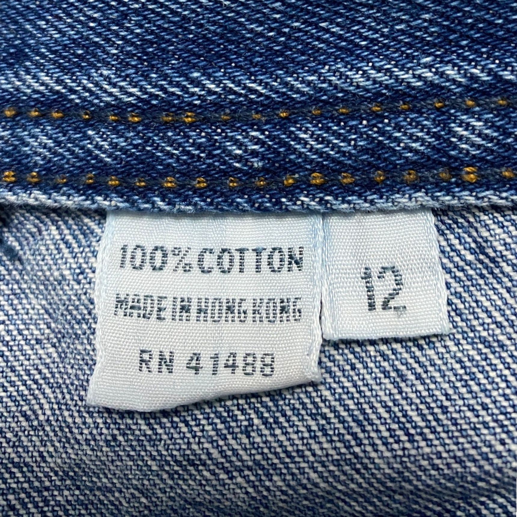 Vintage VINTAGE Together Jeans Tapered 28 High Rise Pleated Studded 5-Pocket Denim Blue Womens Jeans 80s 90s Retro Size 28" / US 6 / IT 42 - 4 Thumbnail