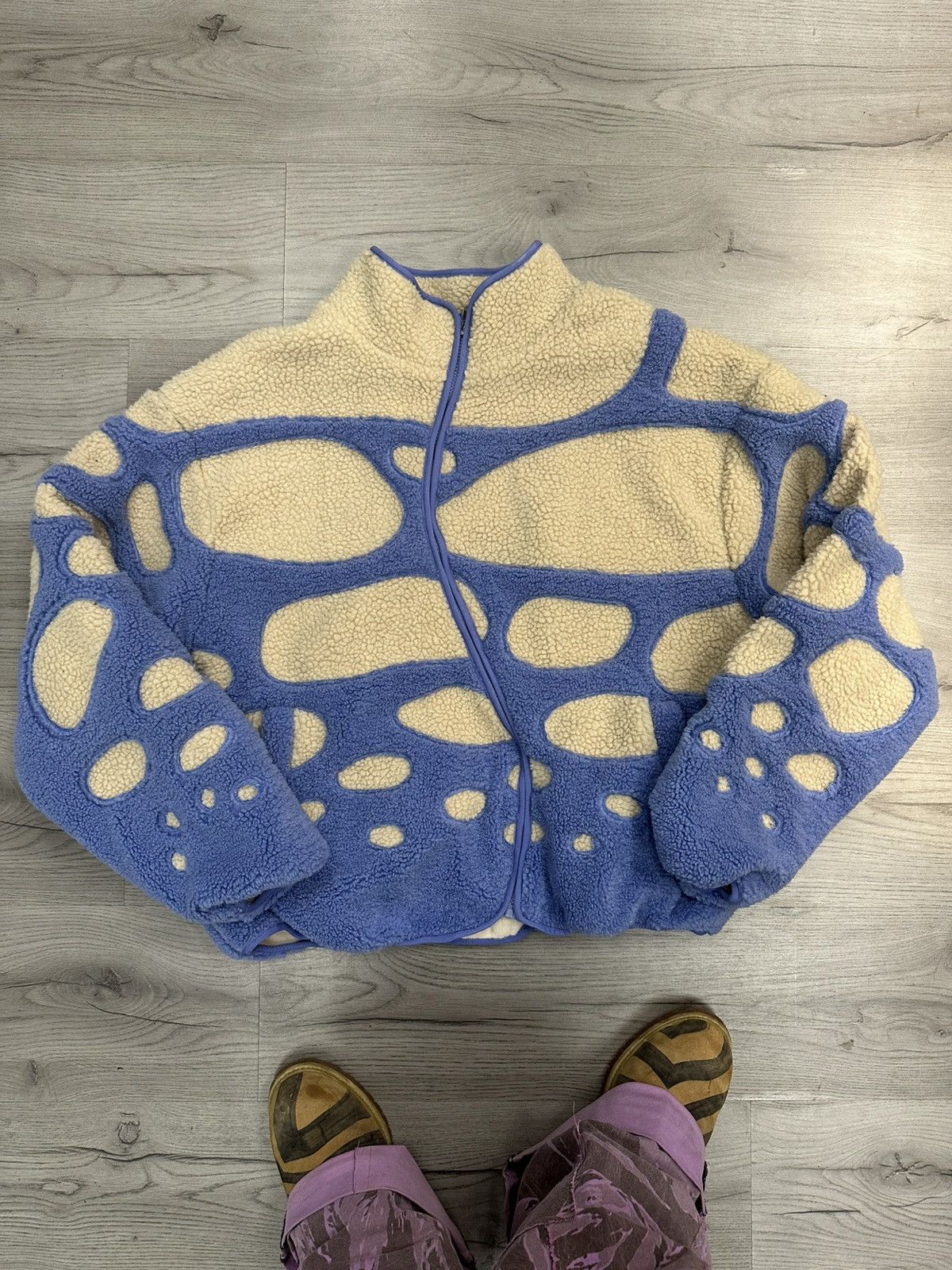 Other Nevereevern Fleece Jacket Blue Wave Size US M / EU 48-50 / 2 - 1 Thumbnail