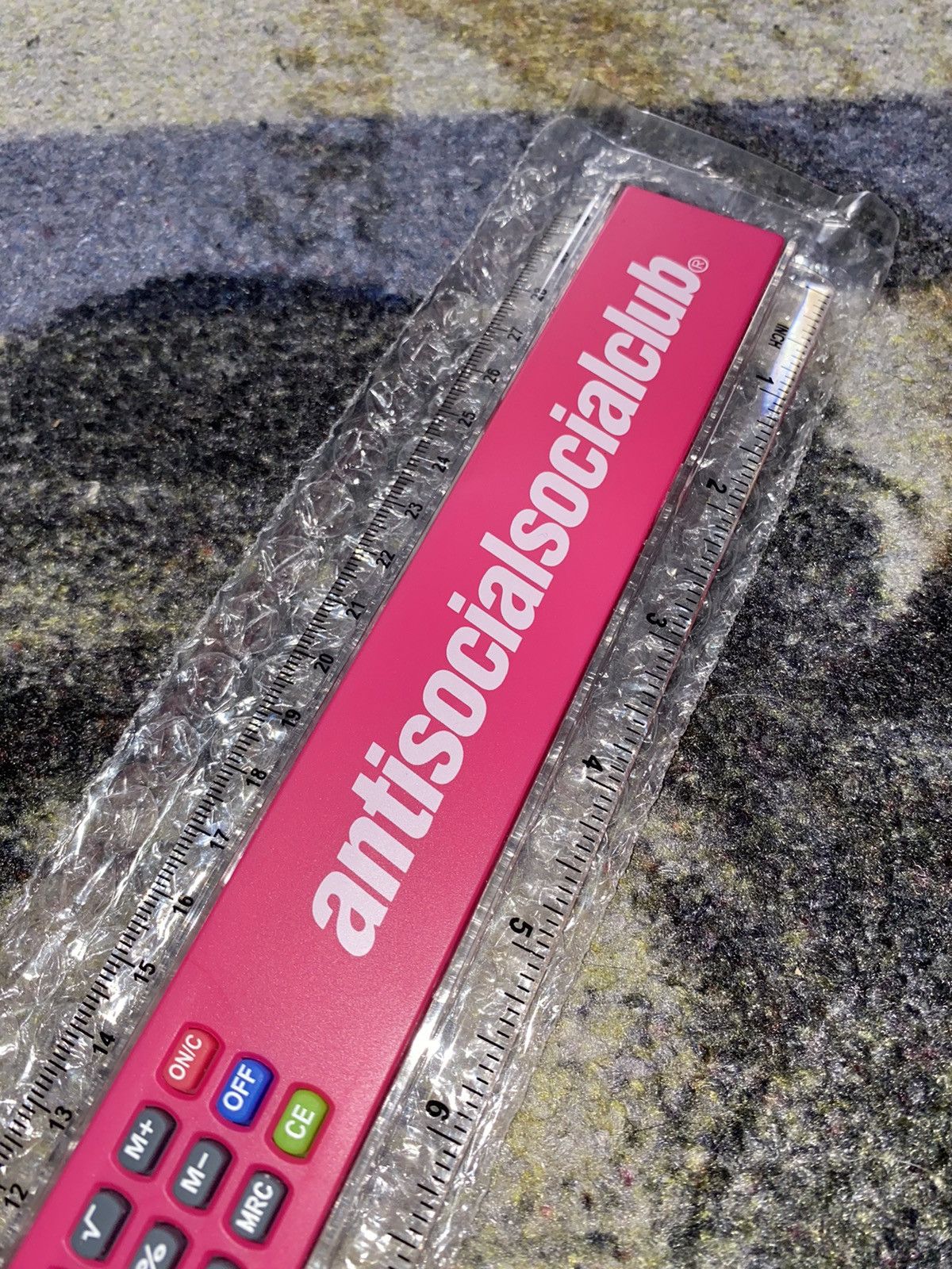 Anti Social Social Club Anti Social Social Club Ruler & Calculator Size ONE SIZE - 3 Thumbnail