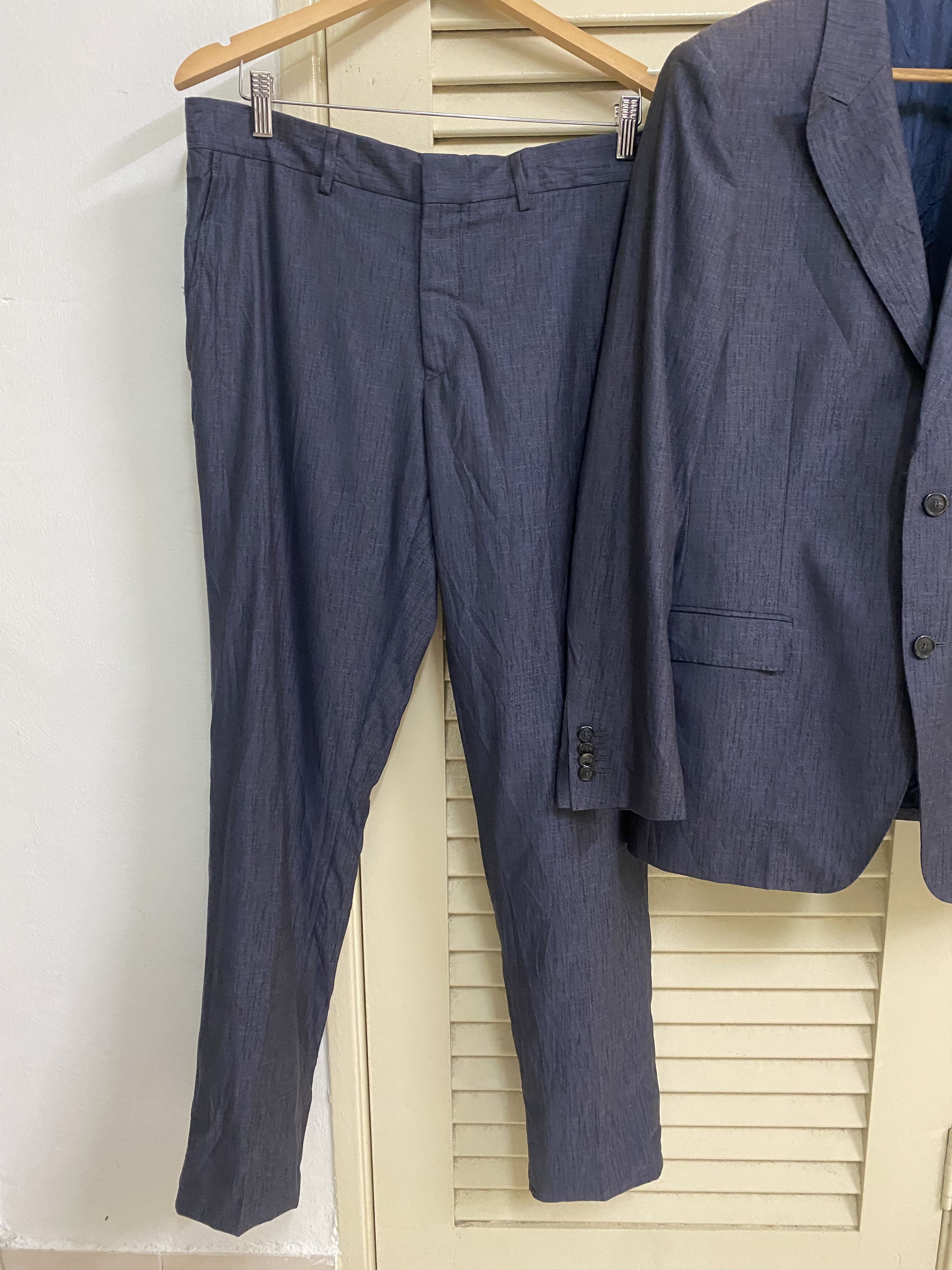 Versace SS19 Versace Tailor Made Suit Blazer Trouser Size 42R - 3 Thumbnail