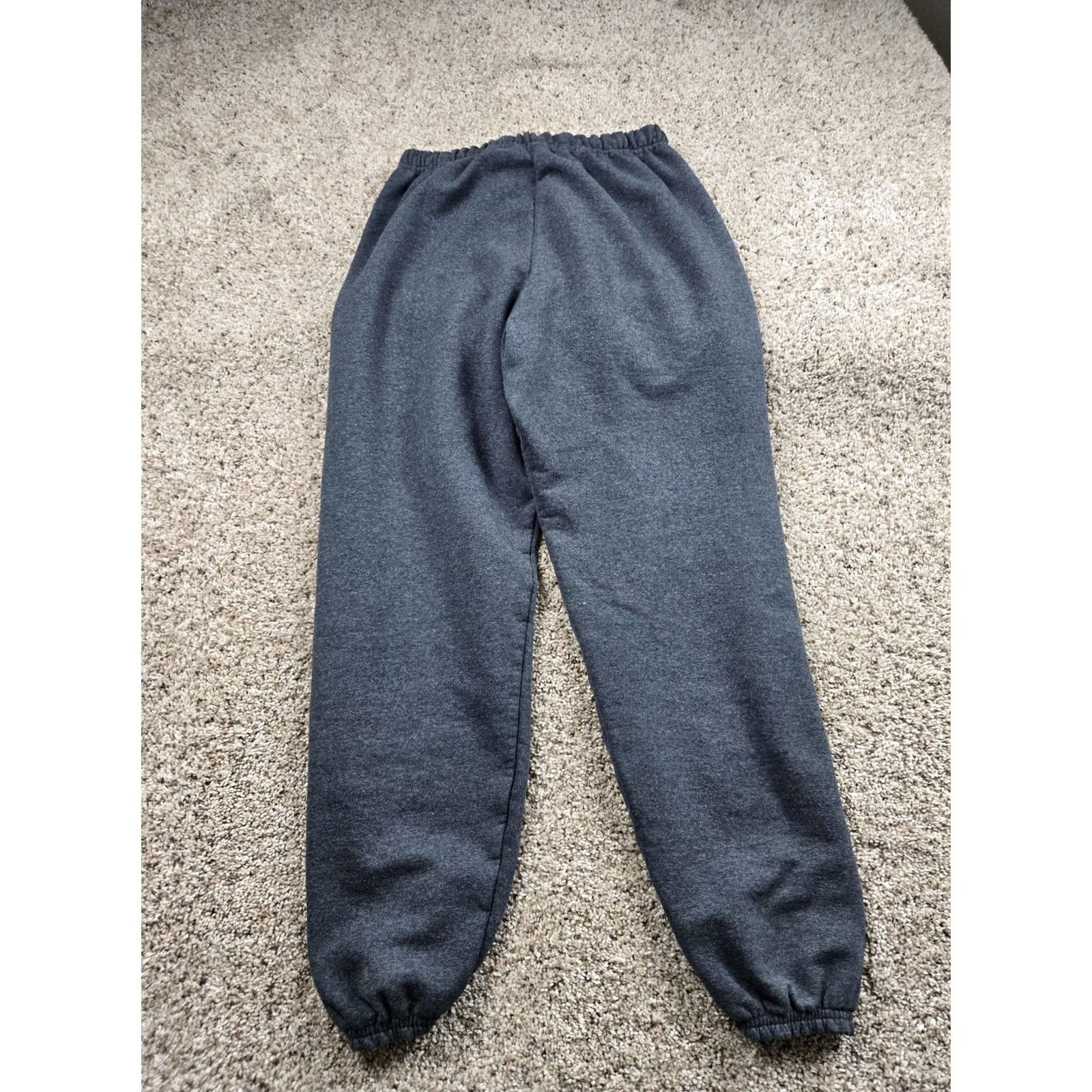 Jerzees Jerzees Sweatpants Pants Mens Small Gray Elastic Waist Athletic Fit Sweatpants Gray Men S Elastic Waist Jeans? Size US 29 - 6 Thumbnail