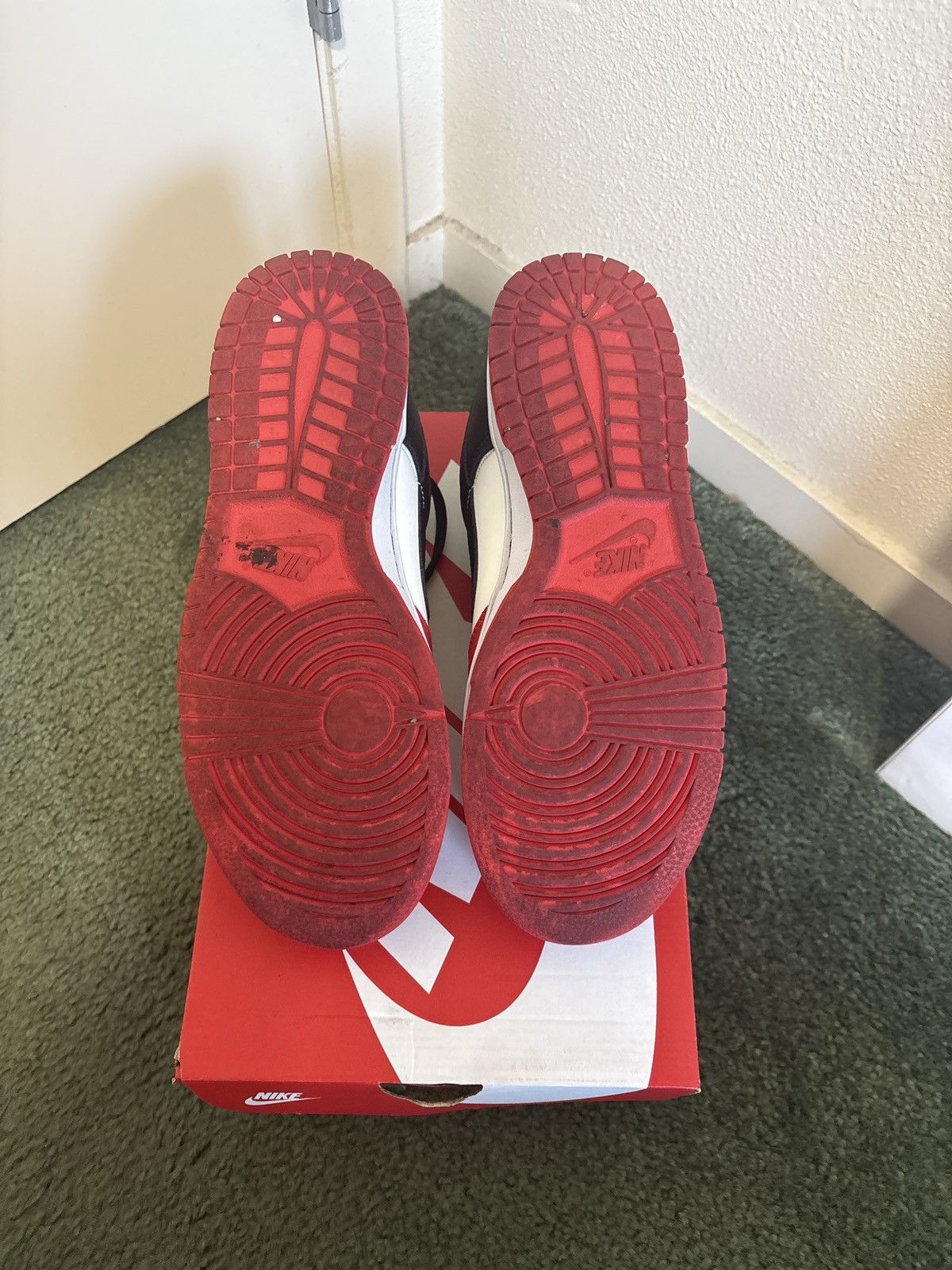 Nike Nike Dunk Low EMB X NBA 75th Anniversary Bulls Size 8.5 Size US 8.5 / EU 41-42 - 5 Thumbnail