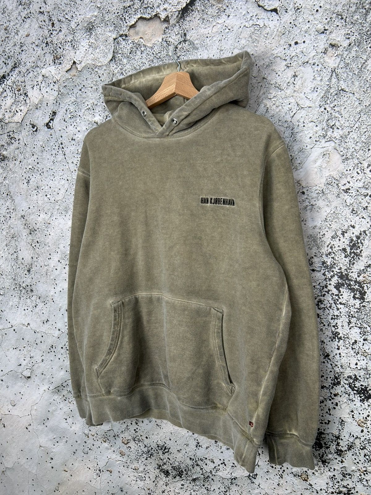 Han Kjobenhavn Han Kjobenhavn Military Green Avant Garde Designer Hoodie Size US M / EU 48-50 / 2 - 2 Thumbnail