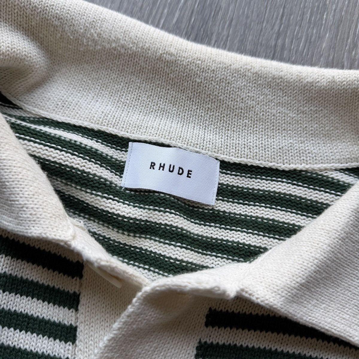 Rhude Rhude Stripes Polo Size US S / EU 44-46 / 1 - 3 Thumbnail