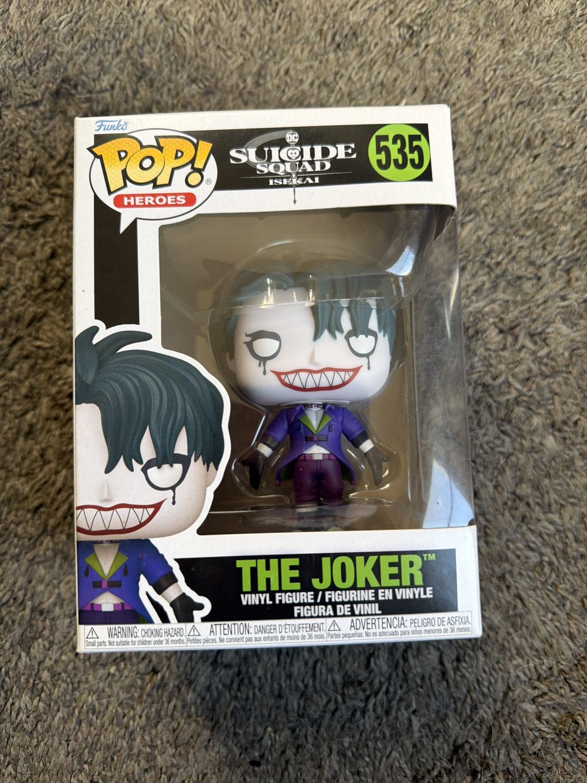 DC Comics Funko Pop! The Joker Vinyl Figure Size ONE SIZE - 1 Thumbnail