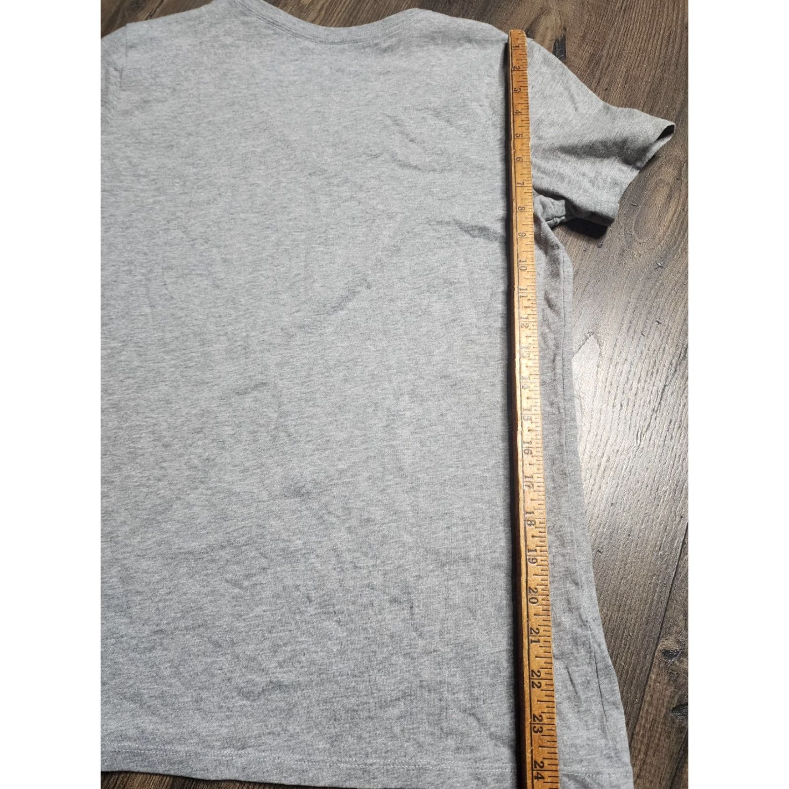 Life is Good Life is Good T-Shirt Pumpkins Gray Short Sleeve V-Neck Fall Halloween Graphic M Womens Size M / US 6-8 / IT 42-44 - 3 Thumbnail